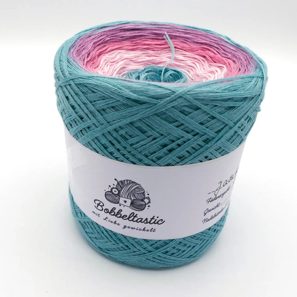 Bobbel Farbverlaufsgarn Jadetempel Bobbeltastic