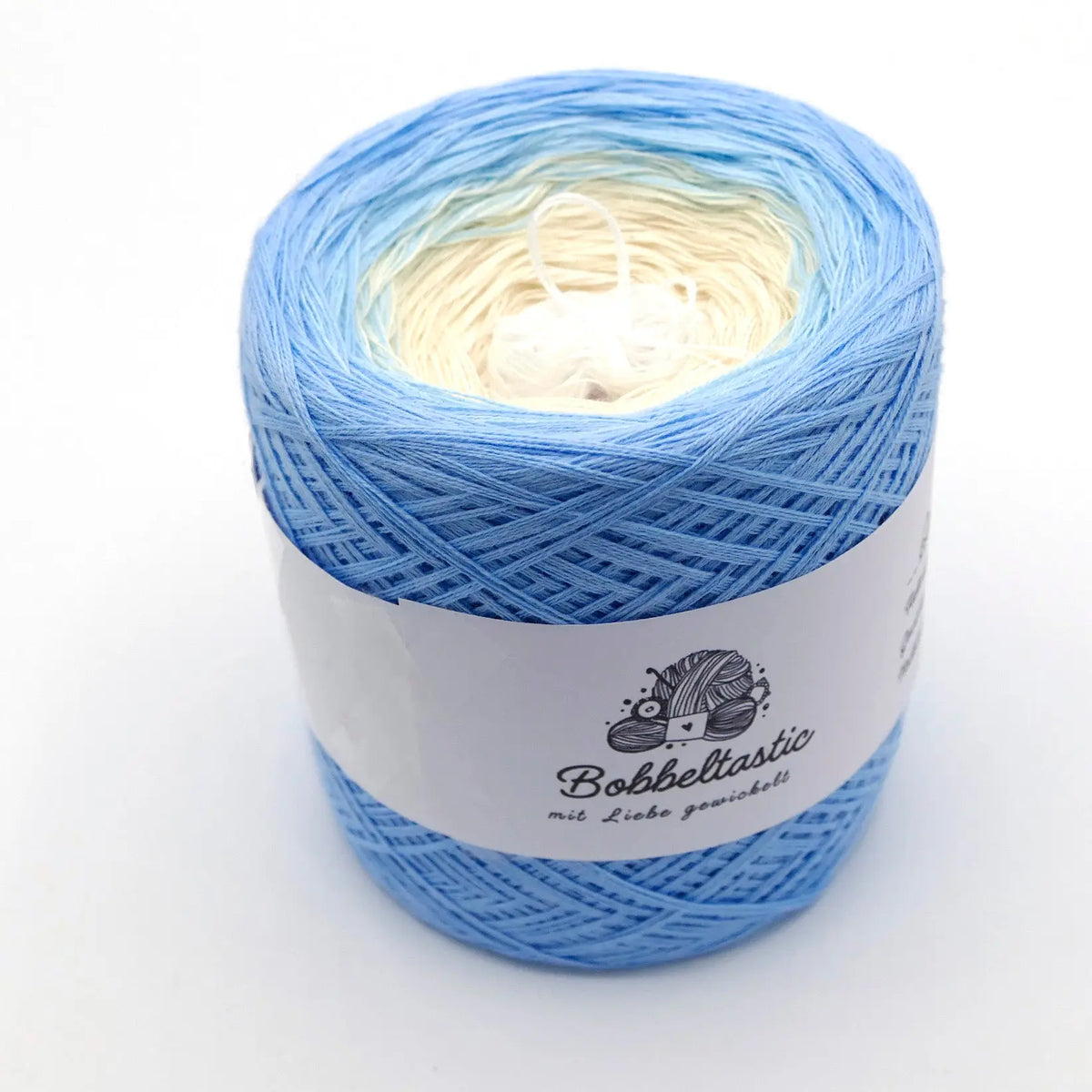 Bobbel Farbverlaufsgarn Gletschereis Bobbeltastic