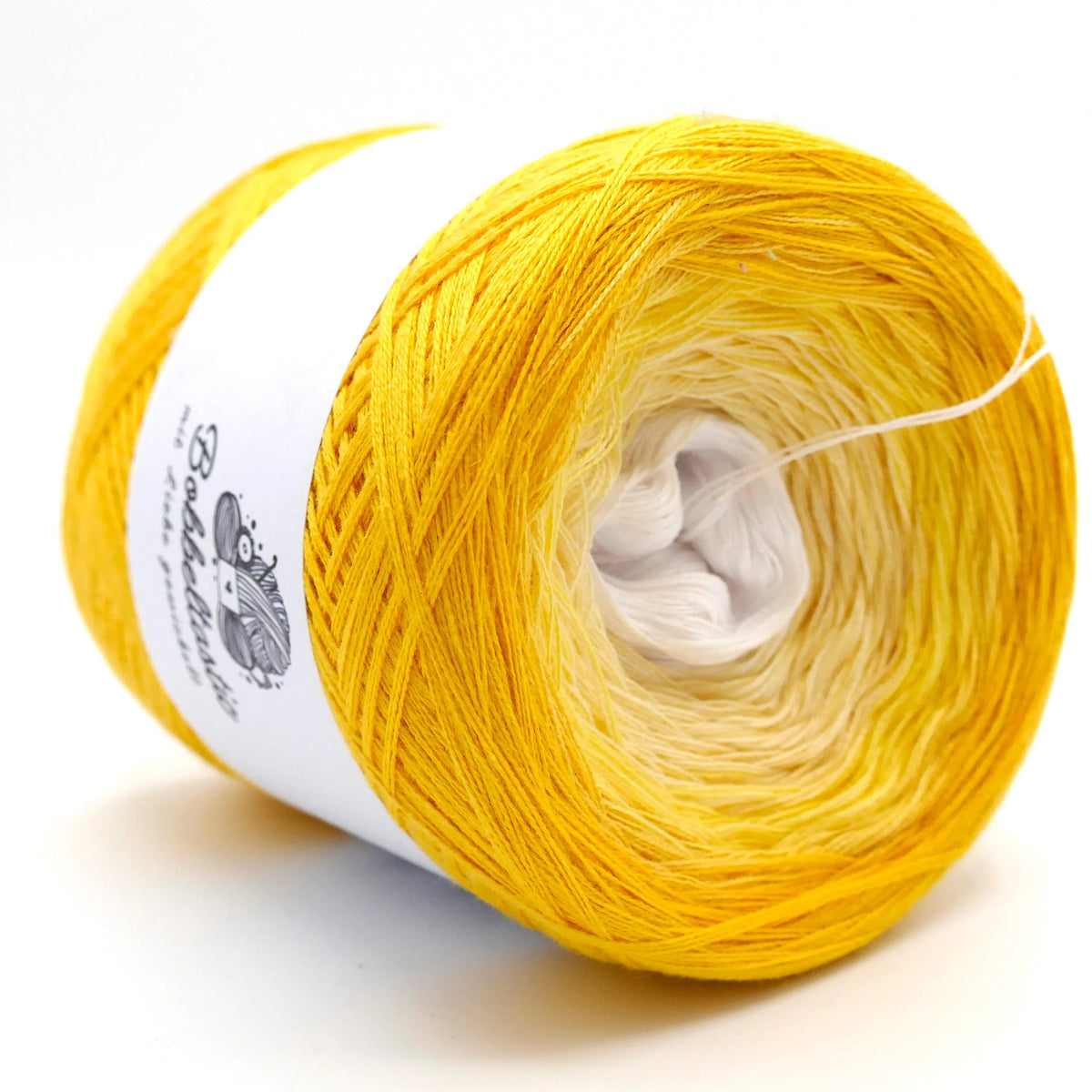 Bobbel Farbverlaufsgarn Ombre Gelb Bobbeltastic