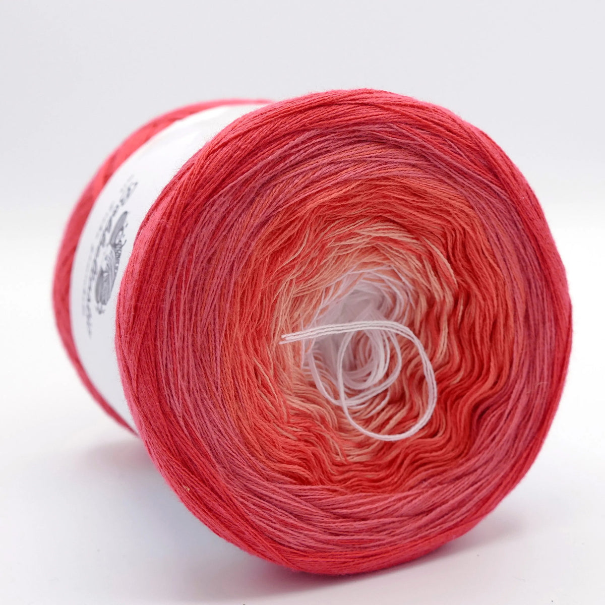 Bobbel Farbverlaufsgarn Ombre Lachs Bobbeltastic