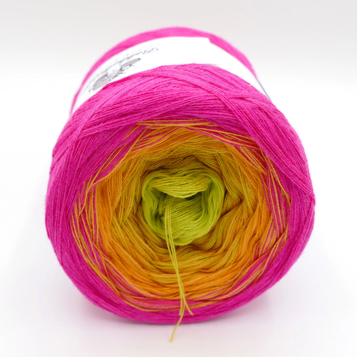 Bobbel Farbverlaufsgarn Kiwi Explosion Bobbeltastic