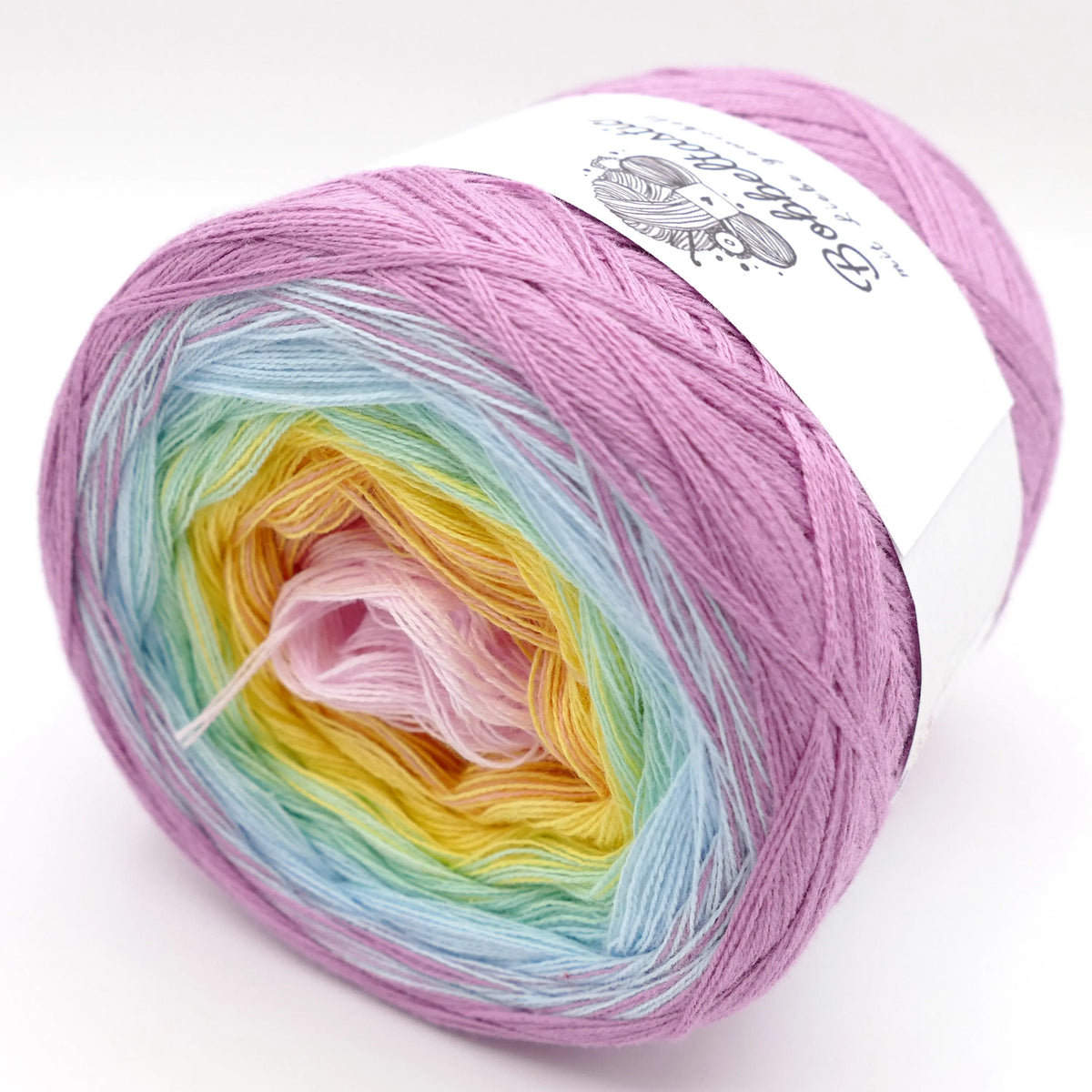 Bobbel Farbverlaufsgarn magisches Einhorn Bobbeltastic