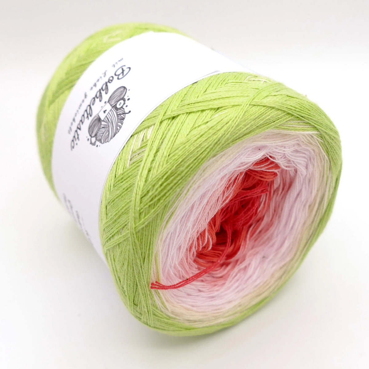 Bobbel Farbverlaufsgarn Watermelon Bobbeltastic