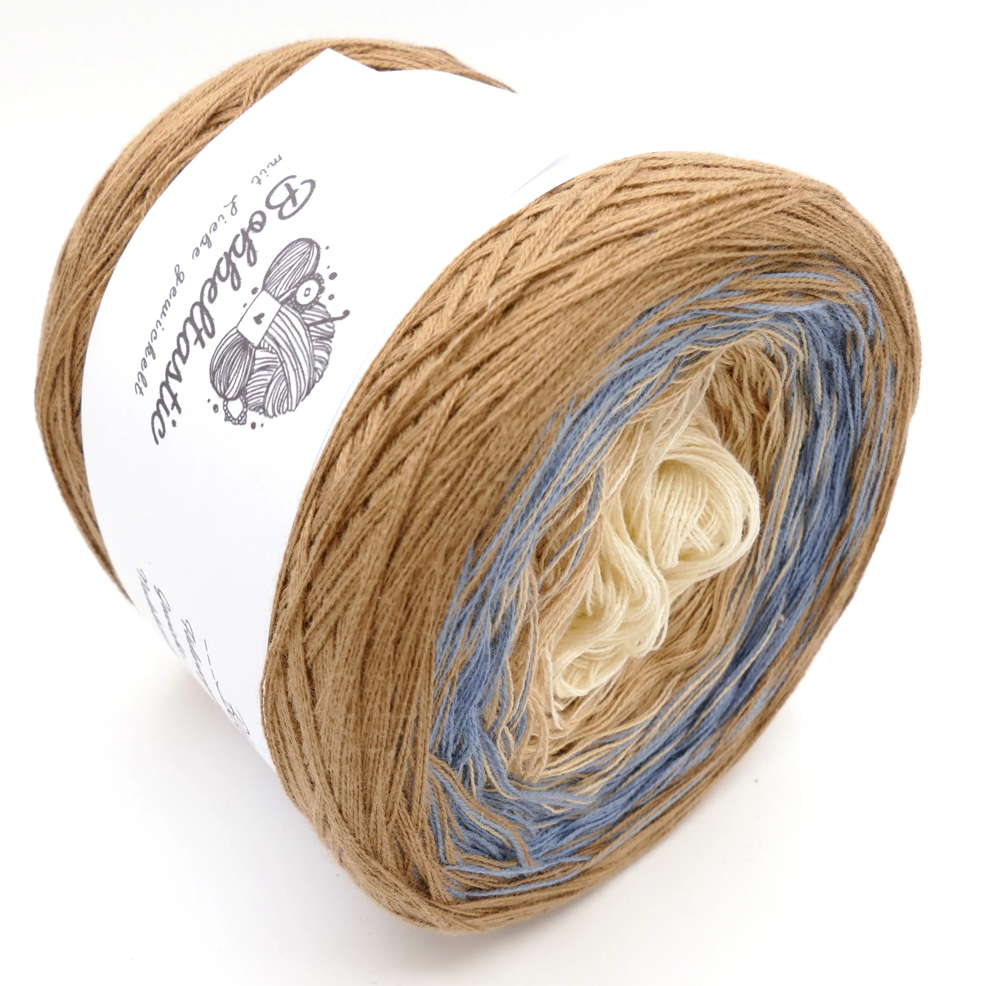 Bobbel Farbverlaufsgarn Blue Wood - Bobbeltastic