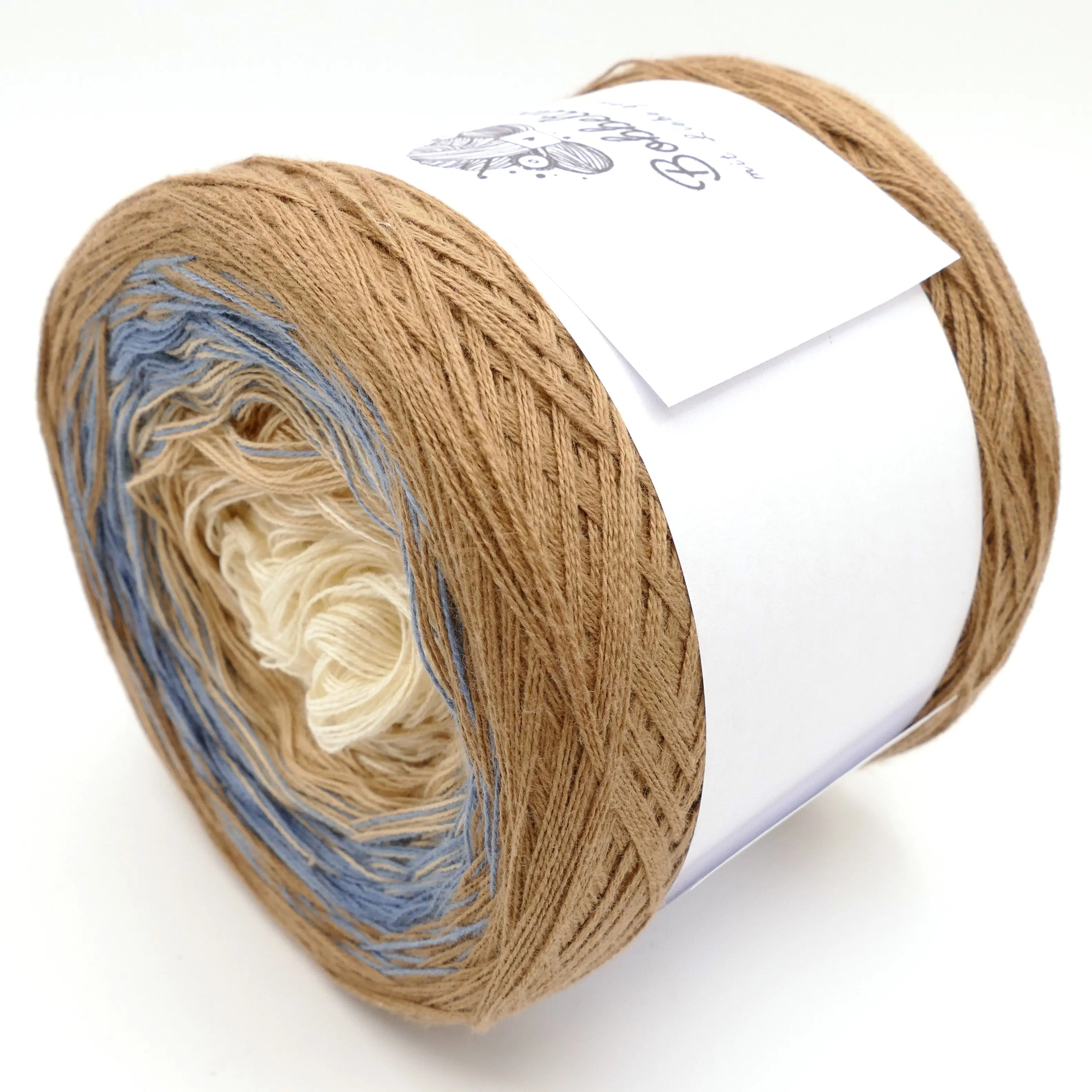 Bobbel Farbverlaufsgarn Blue Wood - Bobbeltastic