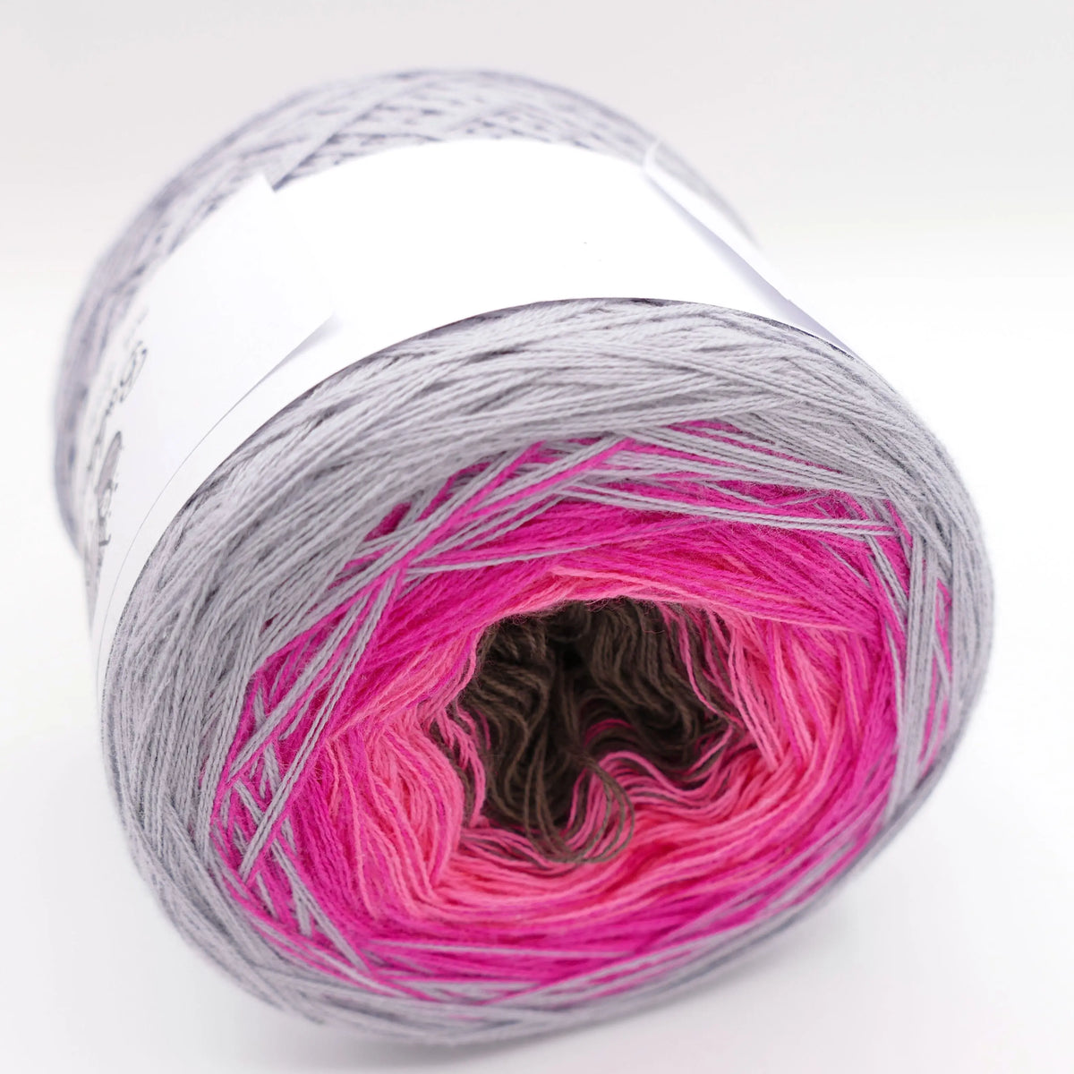 Bobbel Farbverlaufsgarn Pink on Grayday Bobbeltastic