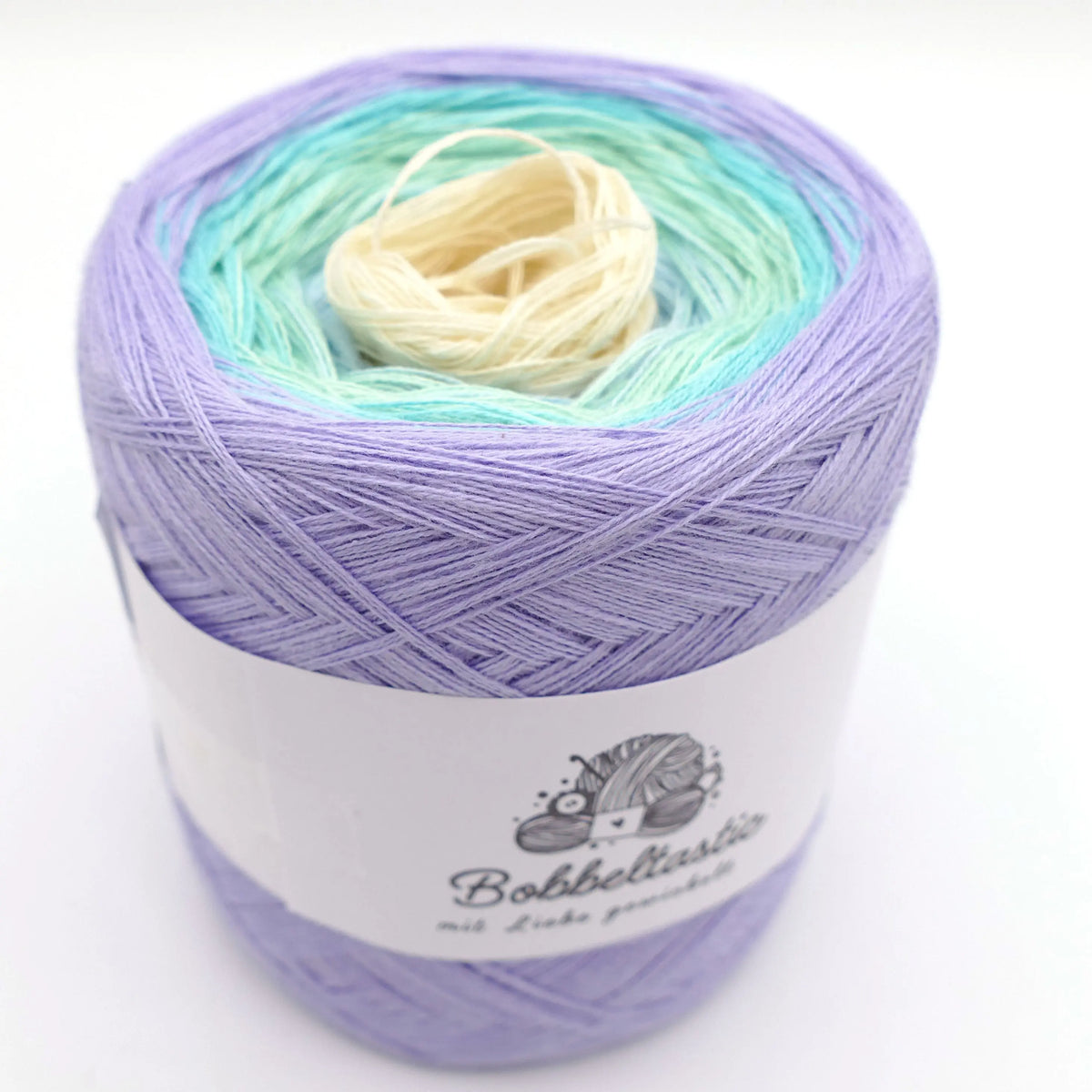 Bobbel Farbverlaufsgarn frischer Wind Bobbeltastic