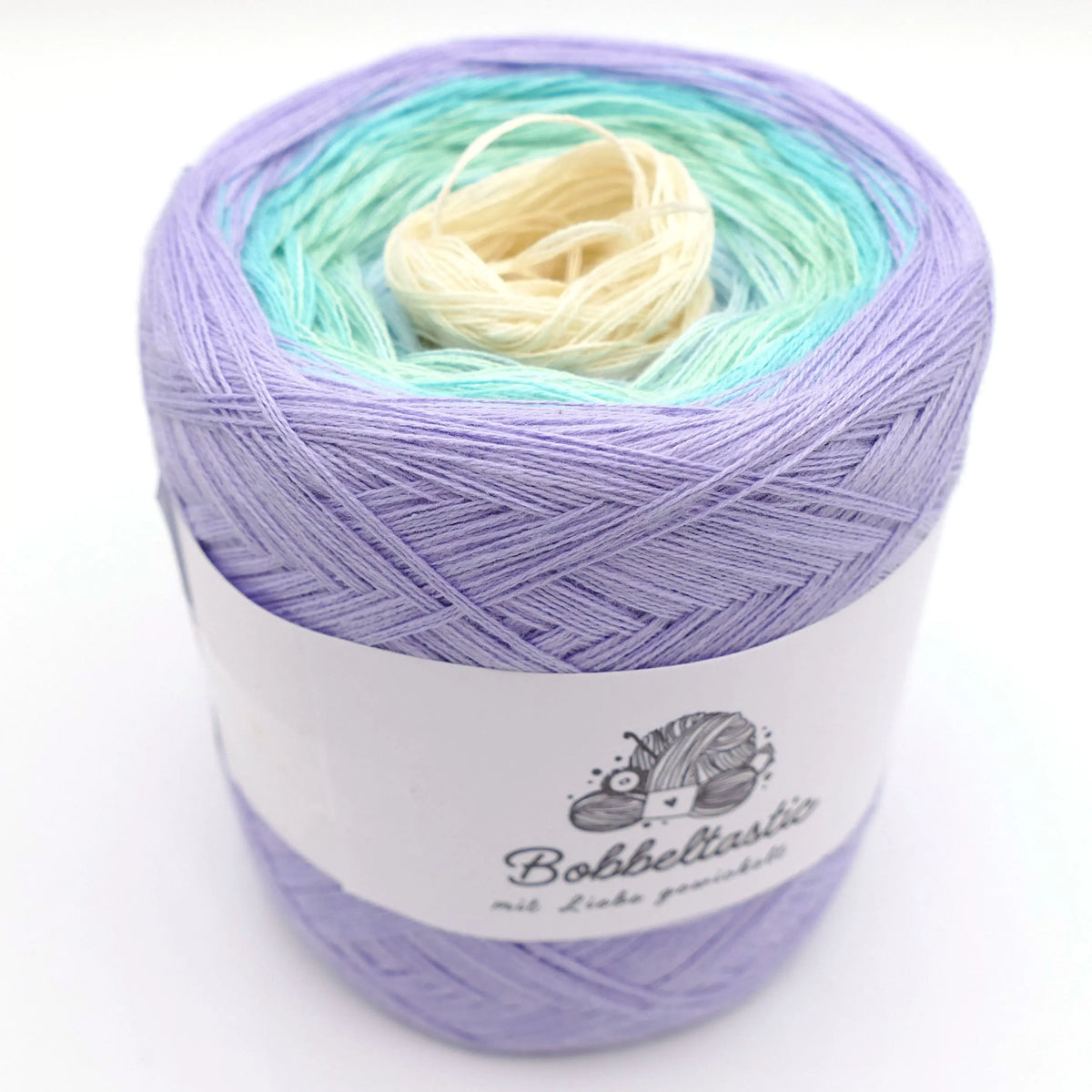 Bobbel Farbverlaufsgarn frischer Wind Bobbeltastic