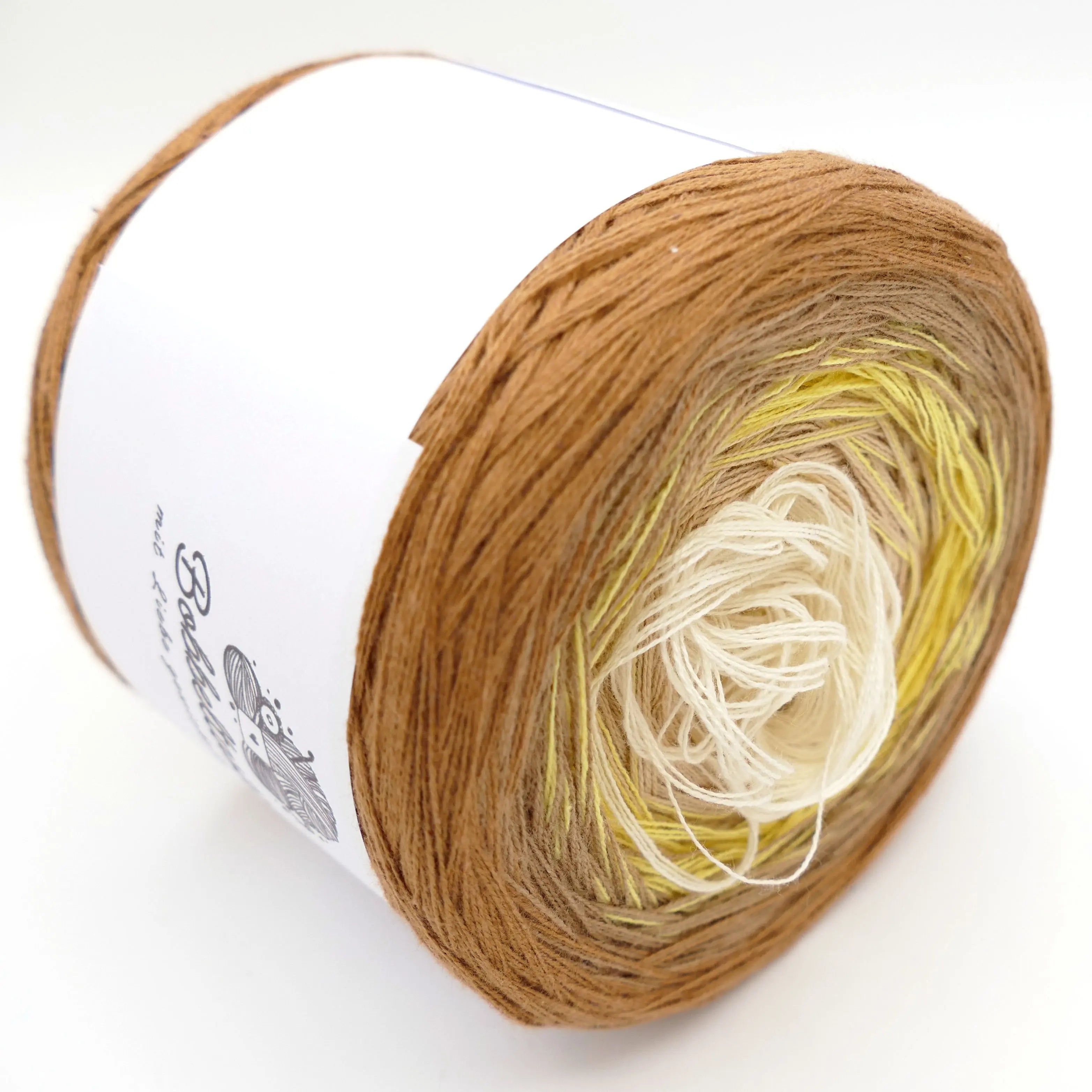 Bobbel Farbverlaufsgarn Yellow Wood - Bobbeltastic