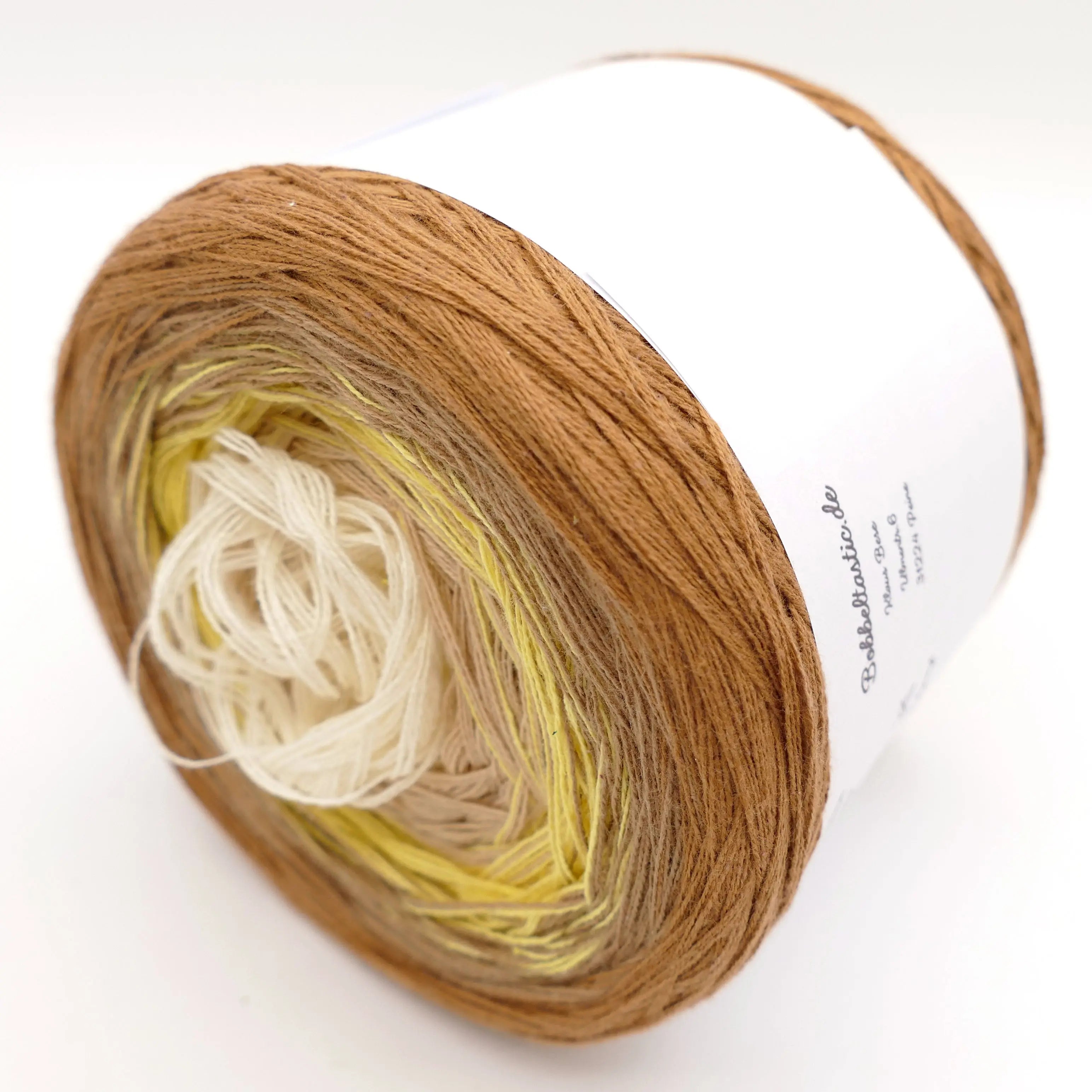 Bobbel Farbverlaufsgarn Yellow Wood - Bobbeltastic