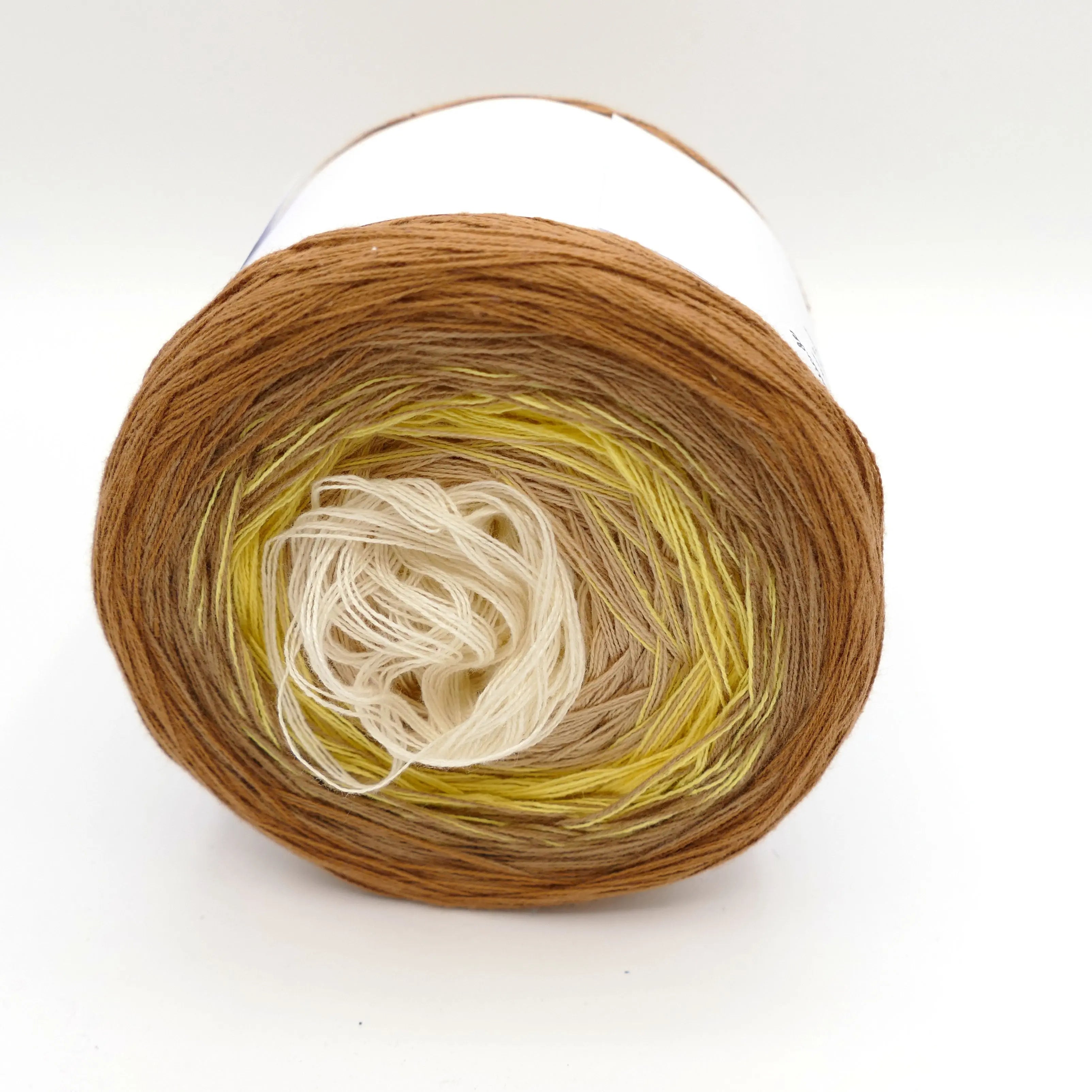 Bobbel Farbverlaufsgarn Yellow Wood - Bobbeltastic