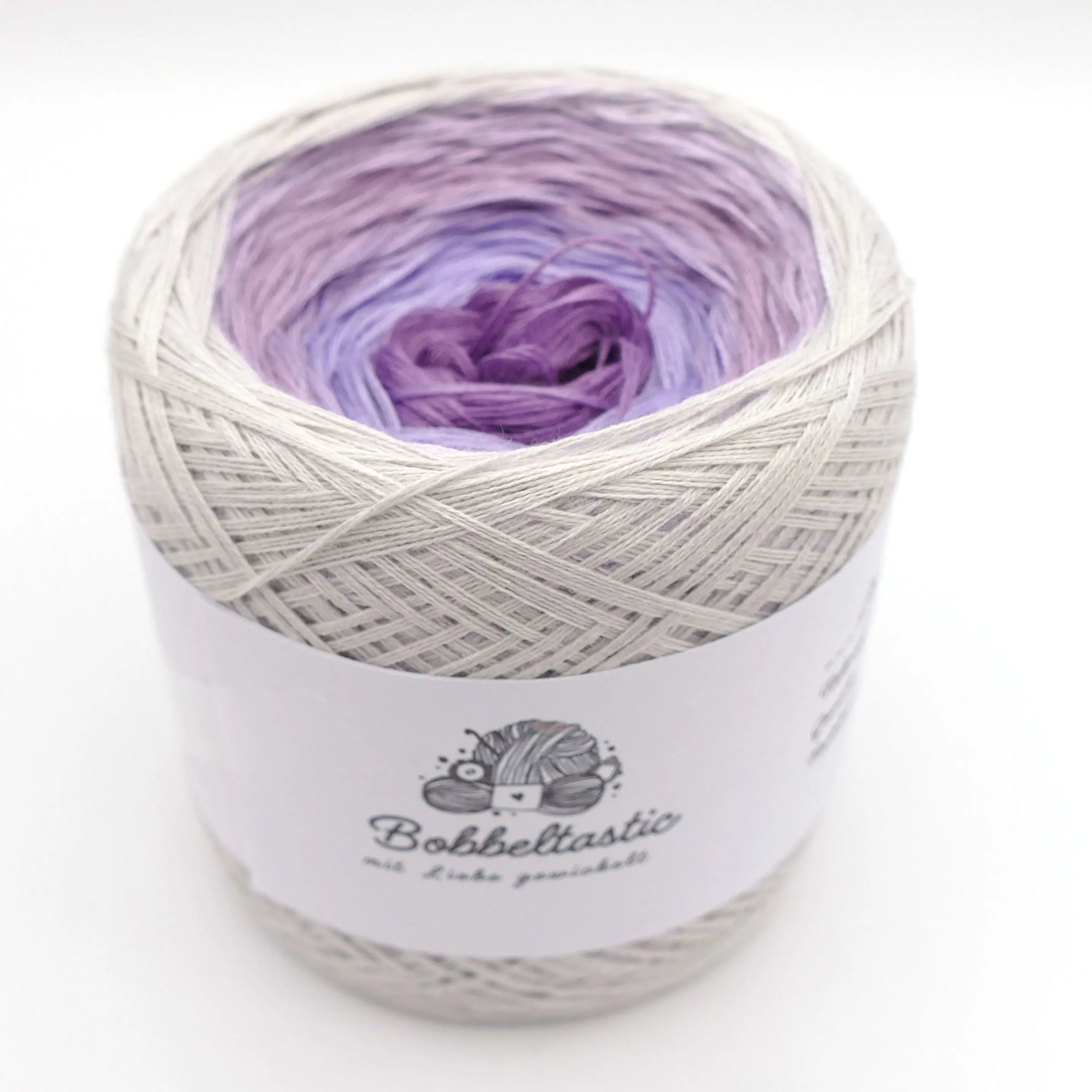 Bobbel Farbverlaufsgarn Lavenshine Bobbeltastic