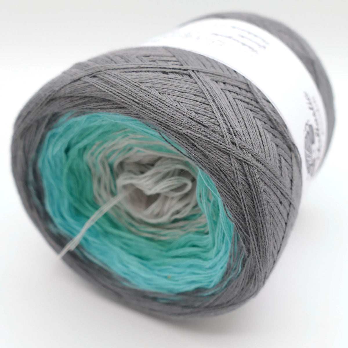 Bobbel Farbverlaufsgarn Silverquise Bobbeltastic
