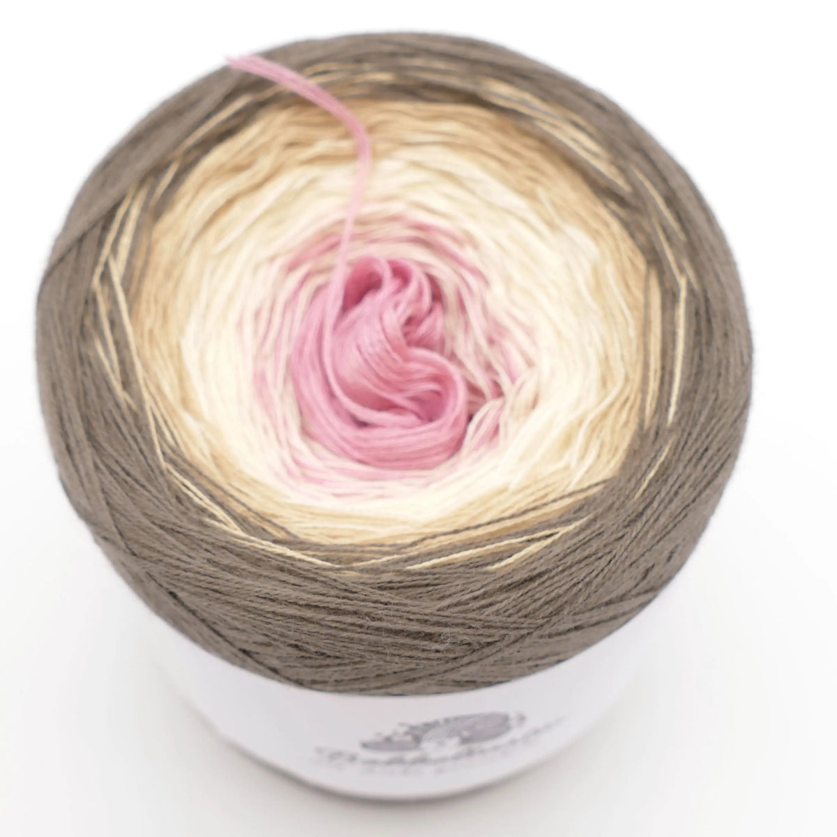 Bobbel Farbverlaufsgarn Taupeblush Bobbeltastic
