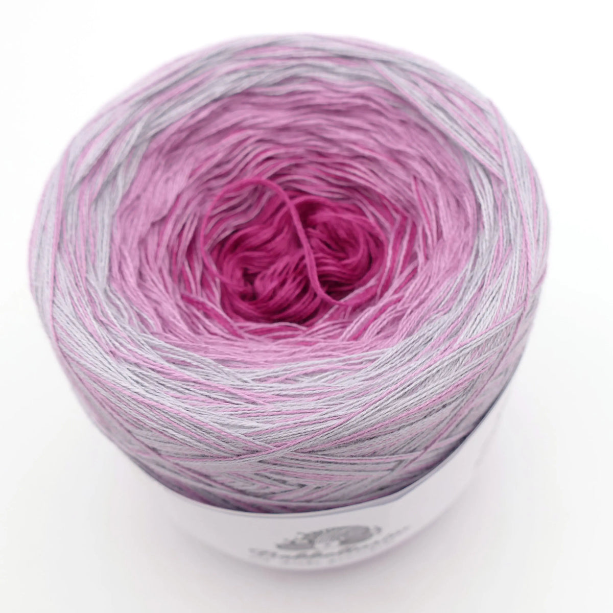 Bobbel Farbverlaufsgarn Rasberry Slate Bobbeltastic