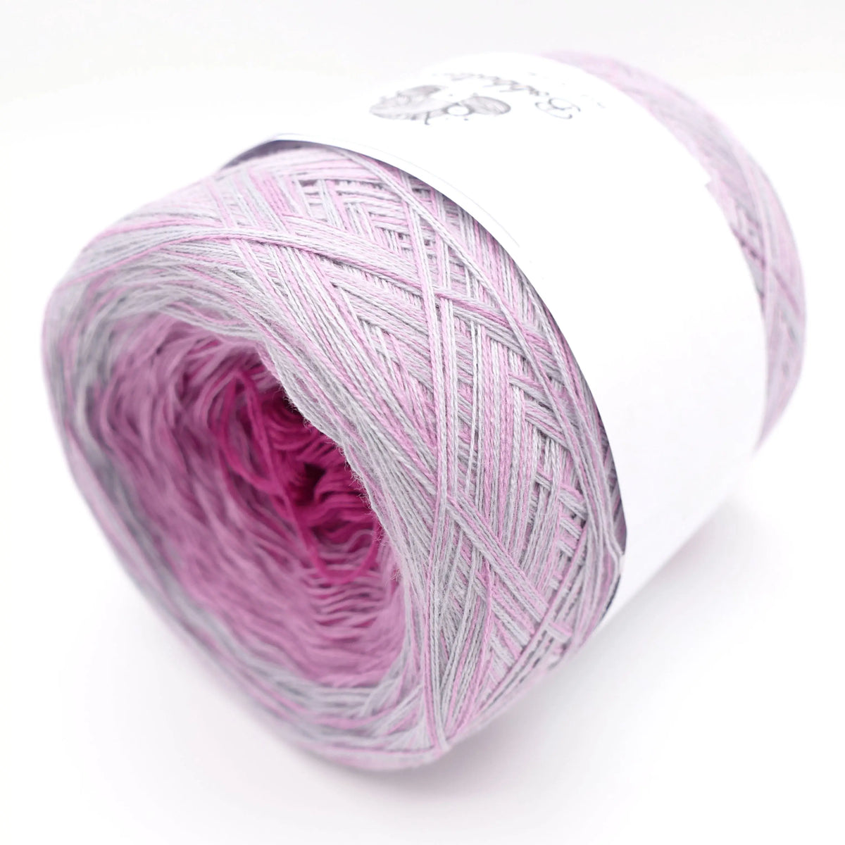 Bobbel Farbverlaufsgarn Rasberry Slate Bobbeltastic