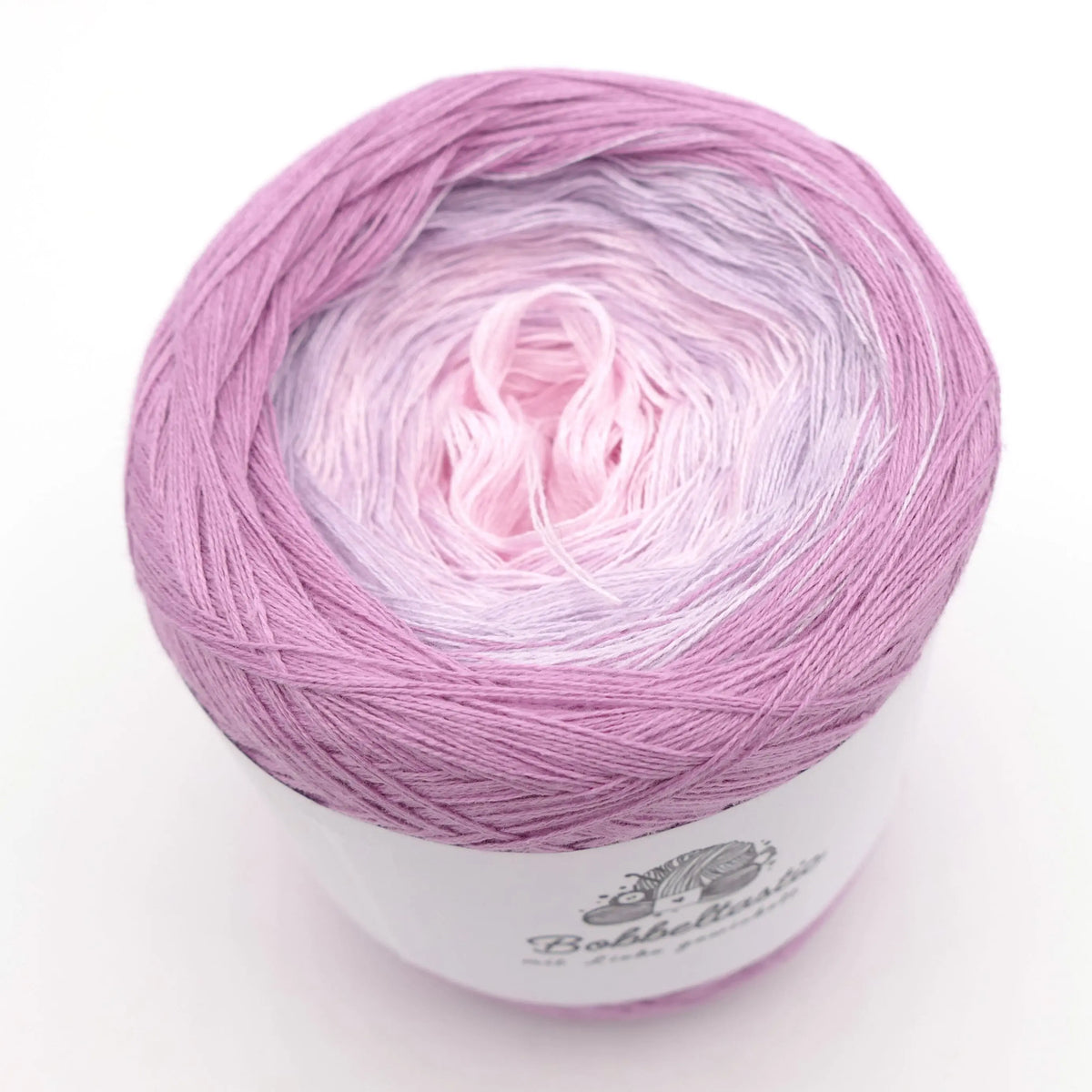 Bobbel Farbverlaufsgarn Amethystrose Bobbeltastic