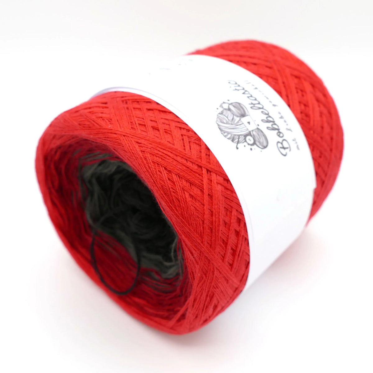 Bobbel Farbverlaufsgarn Scharlachroter Stolz Bobbeltastic