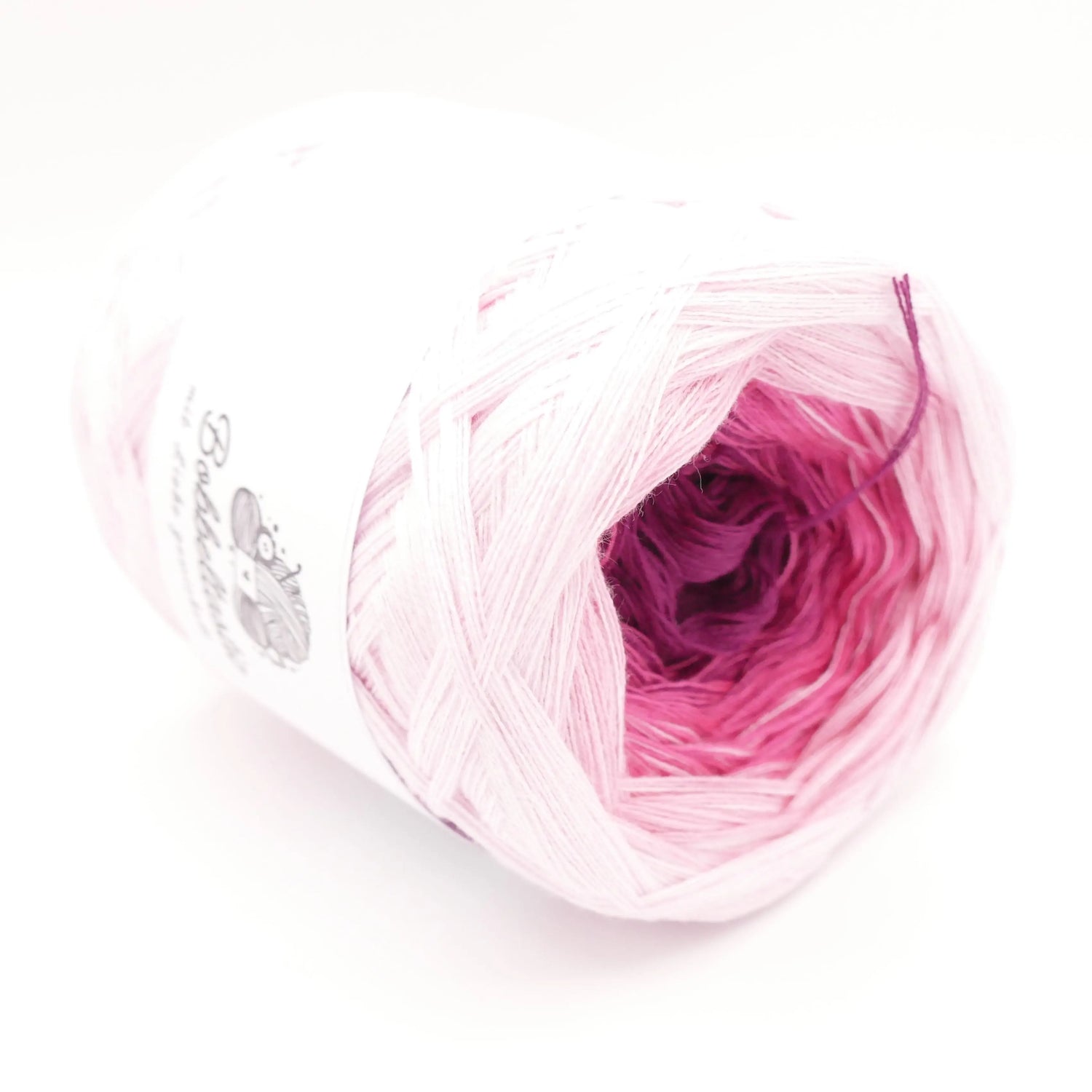 Bobbel Farbverlaufsgarn Rosa Fantasie Bobbeltastic