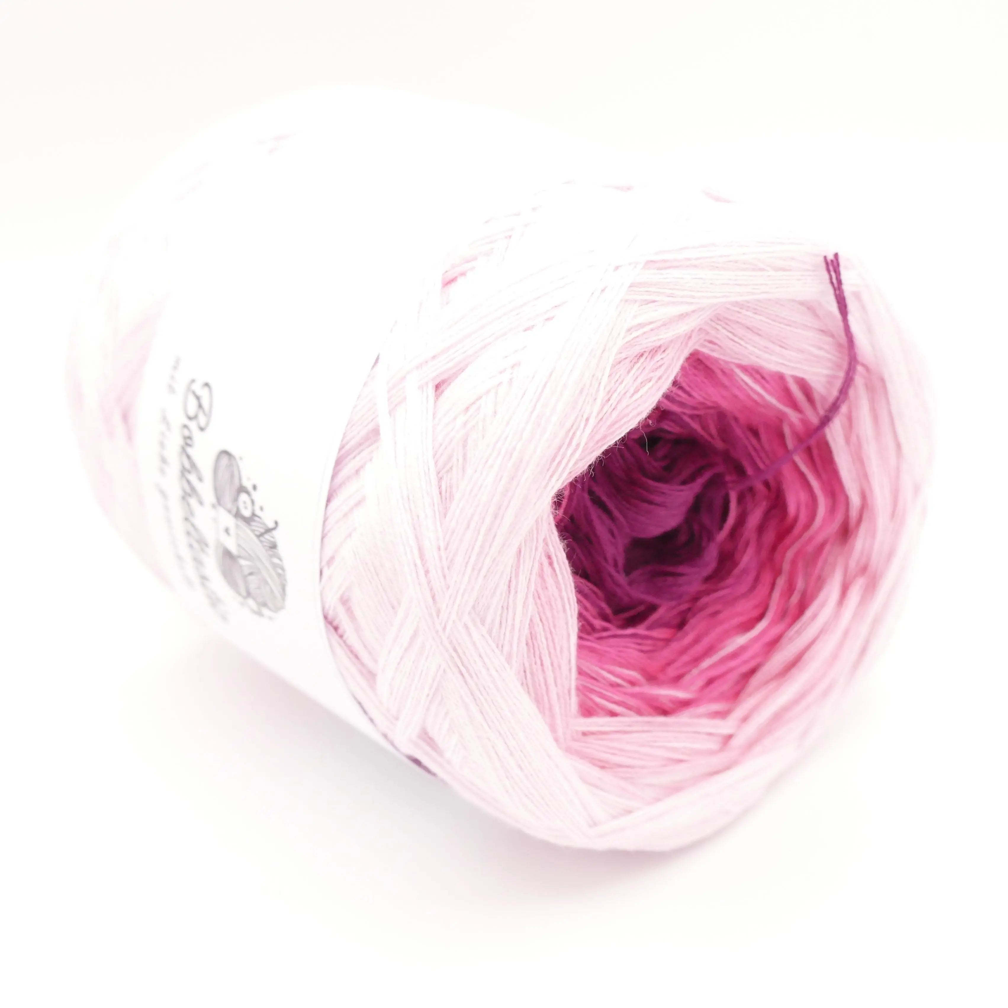 Bobbel Farbverlaufsgarn Rosa Fantasie Bobbeltastic