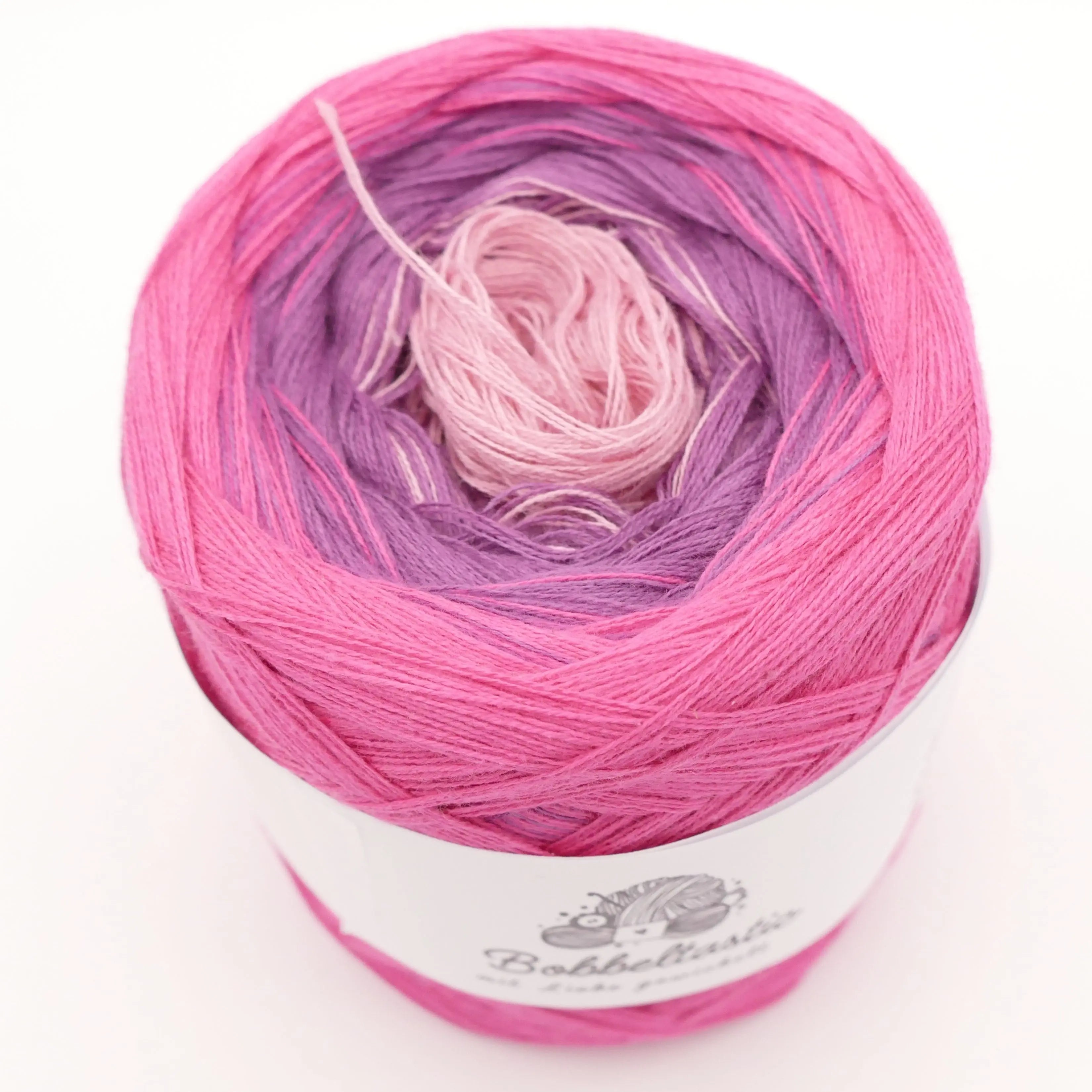 Bobbel Farbverlaufsgarn Anemonenflamme Bobbeltastic