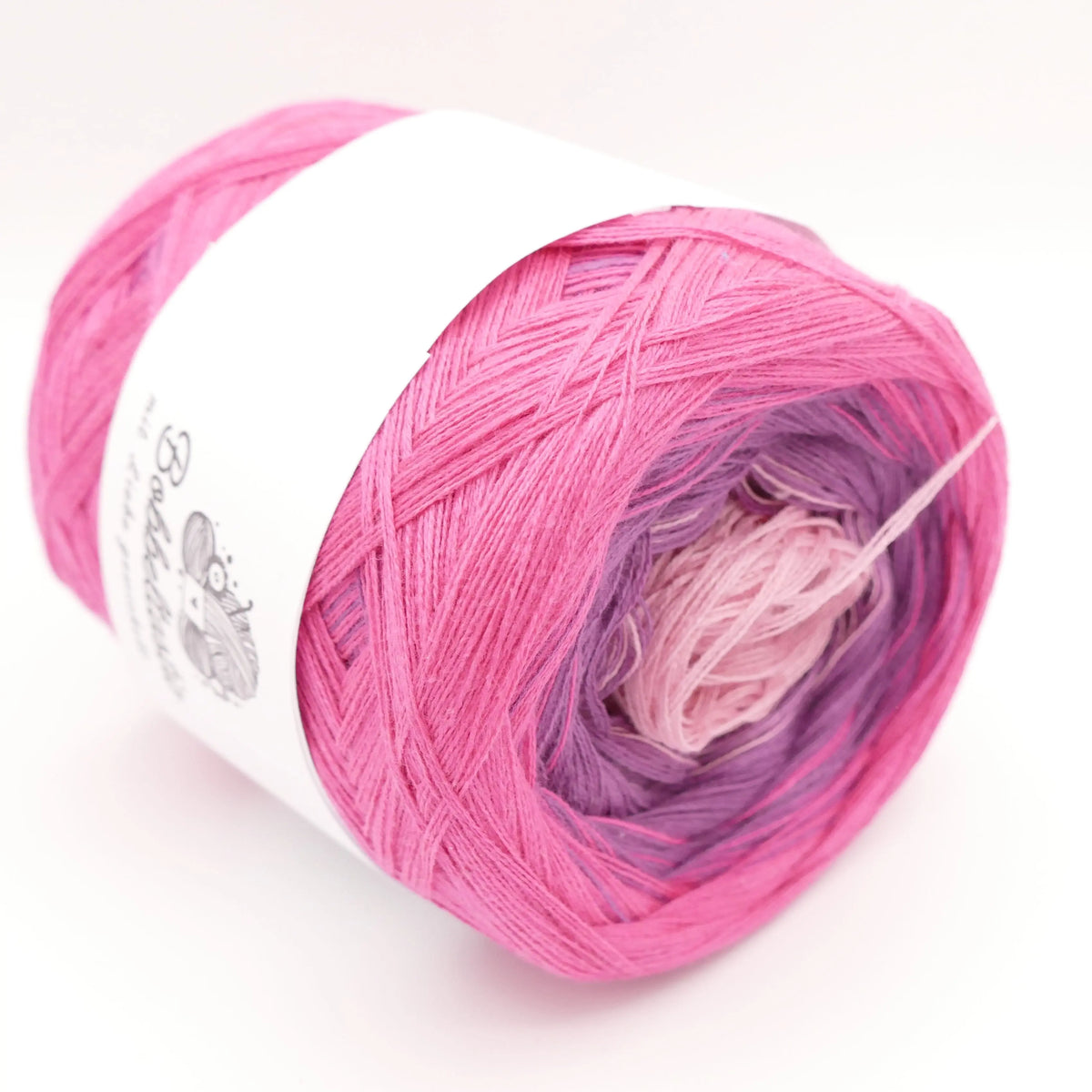 Bobbel Farbverlaufsgarn Anemonenflamme Bobbeltastic