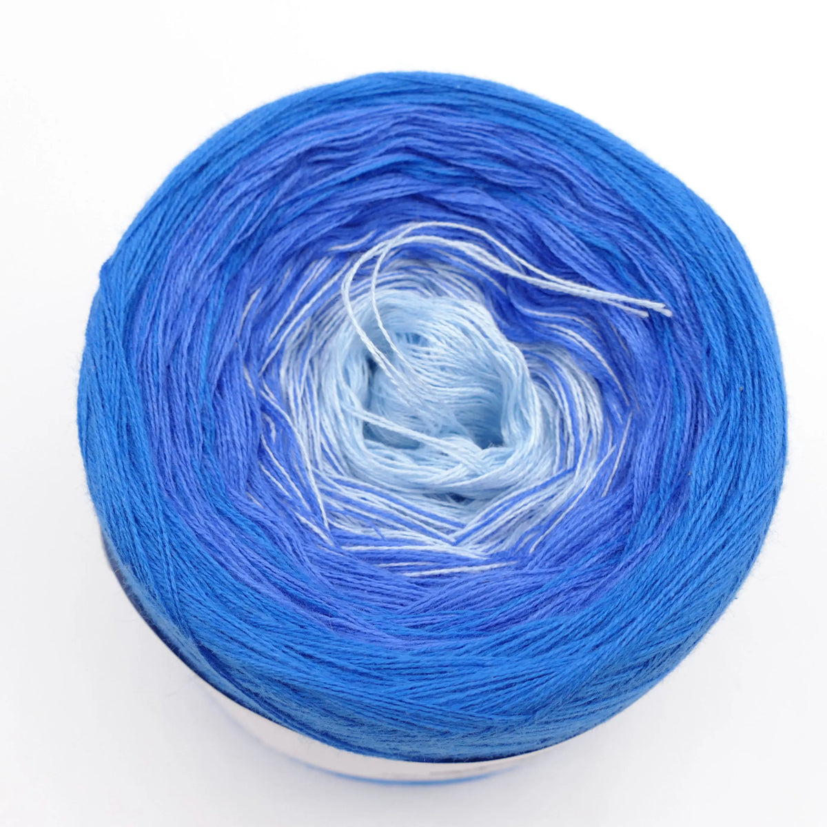 Bobbel Farbverlaufsgarn Blue Eye Bobbeltastic
