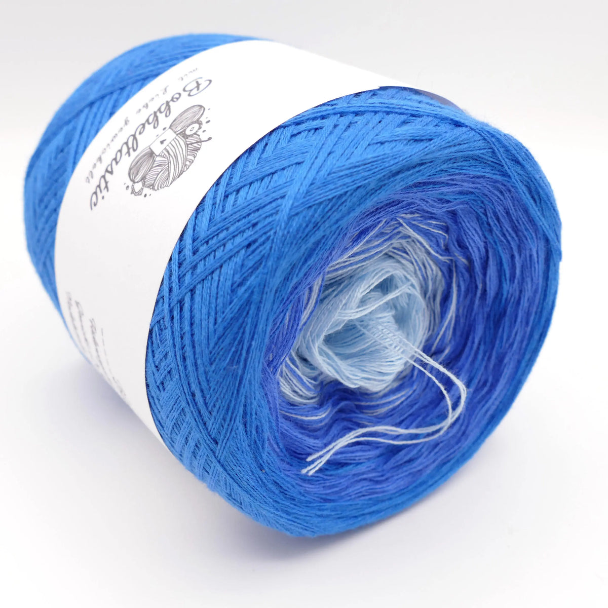 Bobbel Farbverlaufsgarn Blue Eye Bobbeltastic