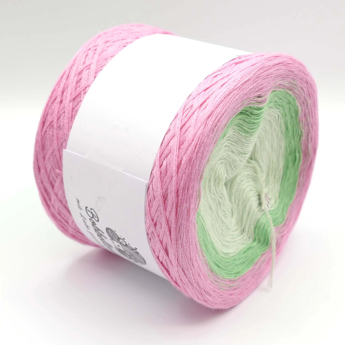 Bobbel Farbverlaufsgarn Rosenknospe Bobbeltastic