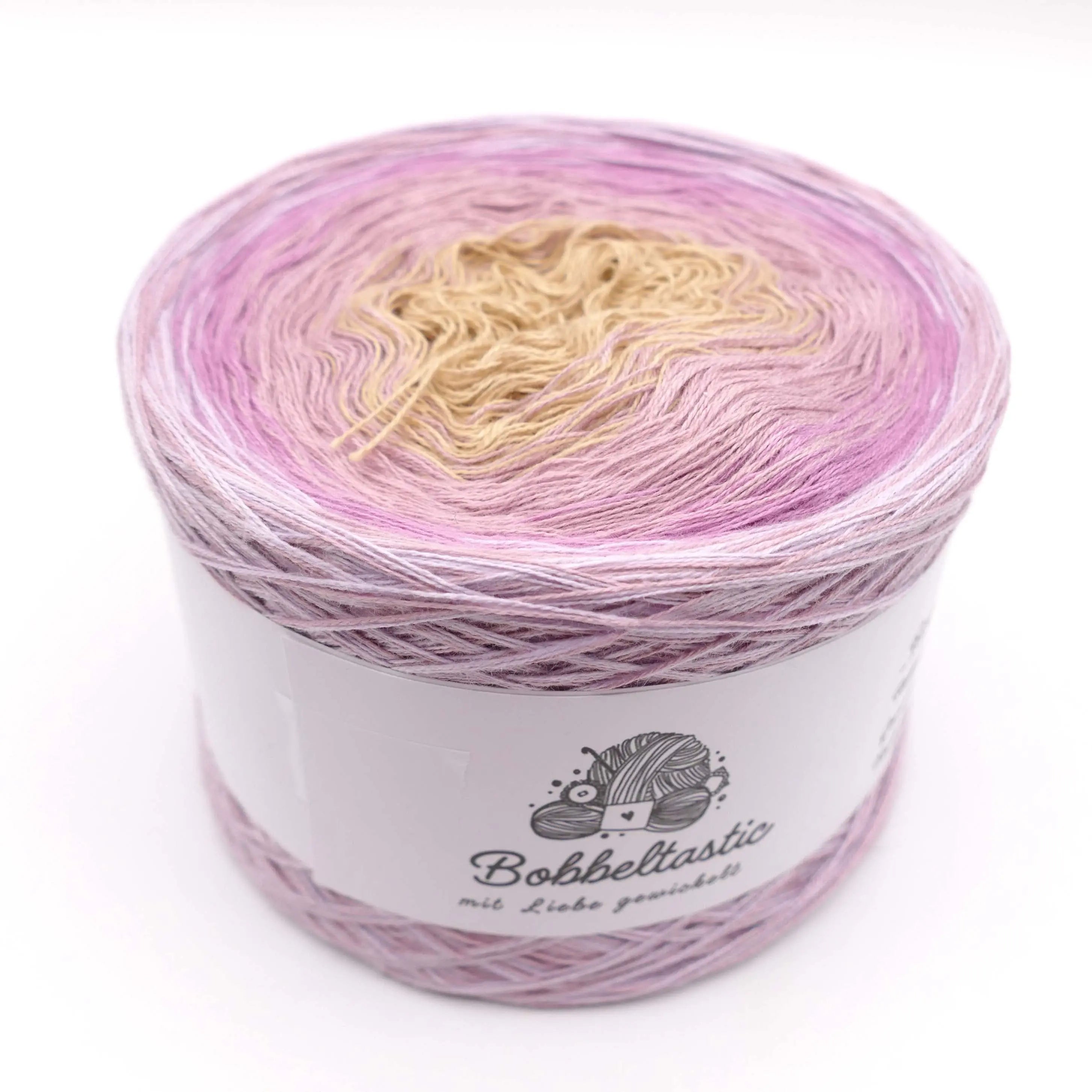 Bobbel Farbverlaufsgarn Rosenreigen Bobbeltastic