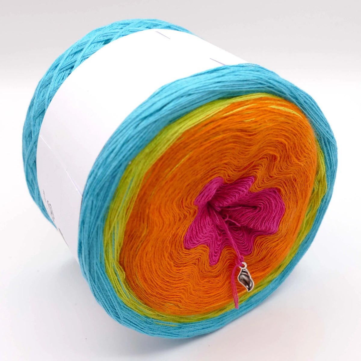 Bobbel Farbverlaufsgarn Kiwi-Splash Bobbeltastic