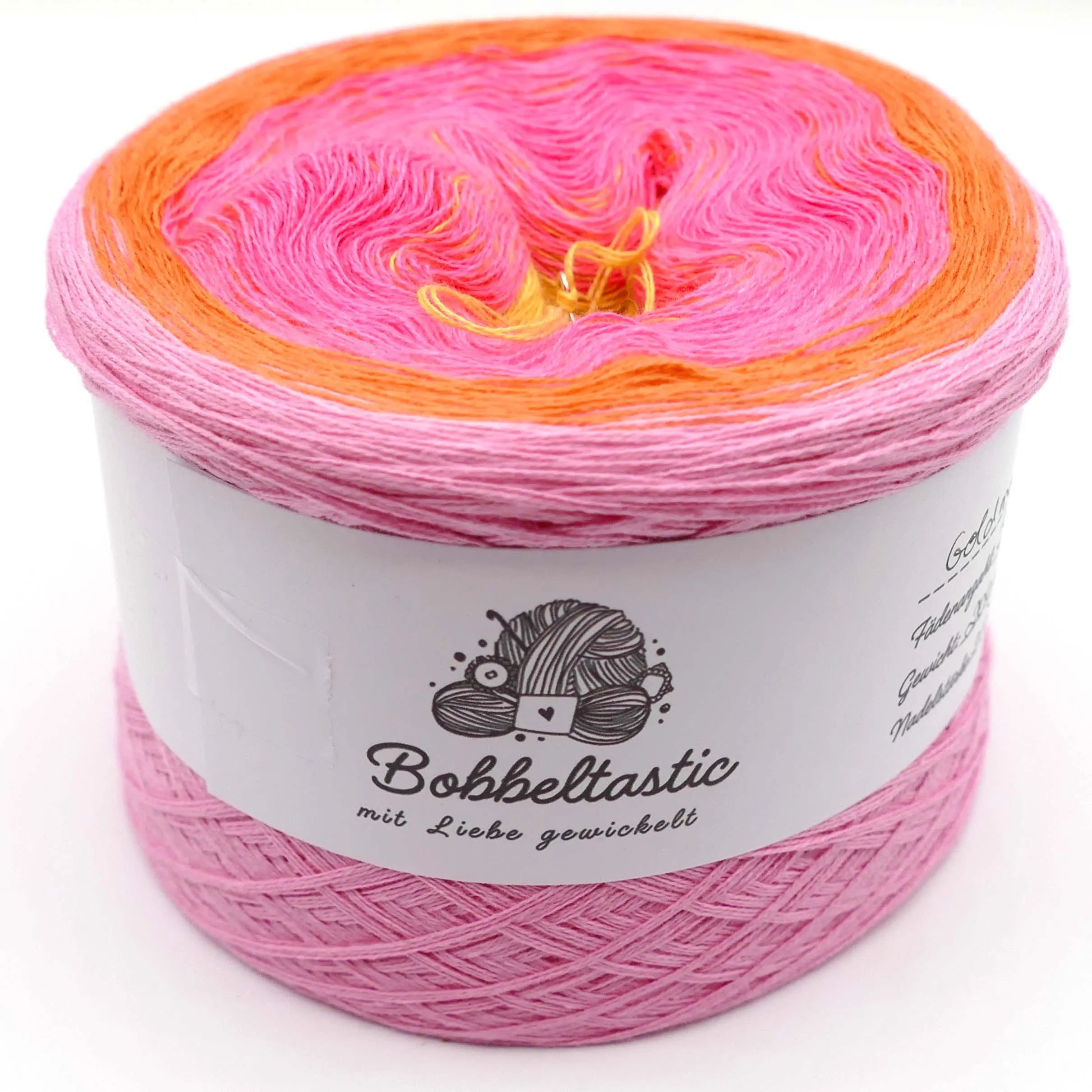 Bobbel Farbverlaufsgarn Goldmarie Bobbeltastic