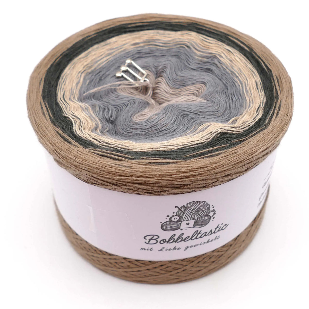 Bobbel Farbverlaufsgarn Schattenstein Bobbeltastic