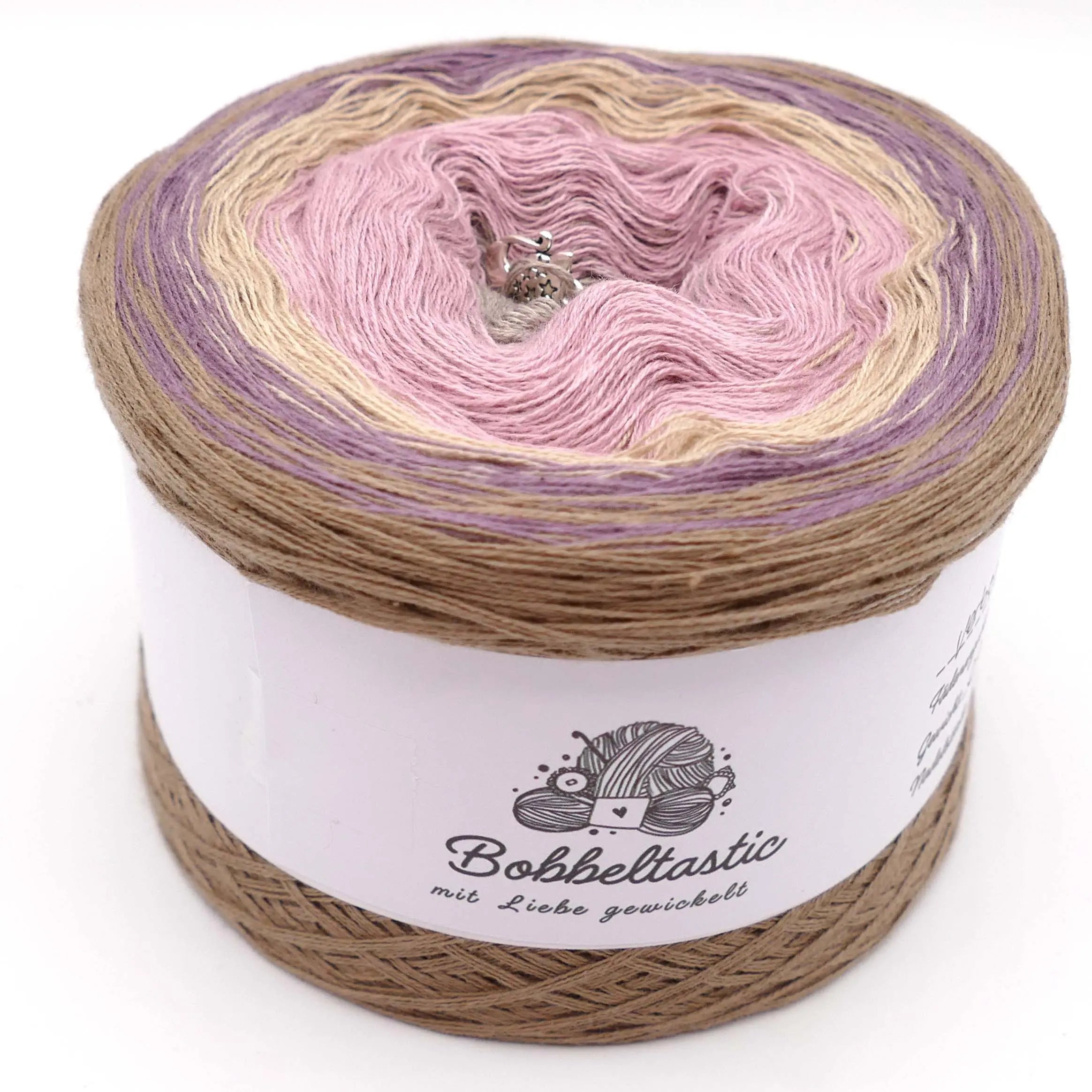 Bobbel Farbverlaufsgarn verborgene Blüten Bobbeltastic