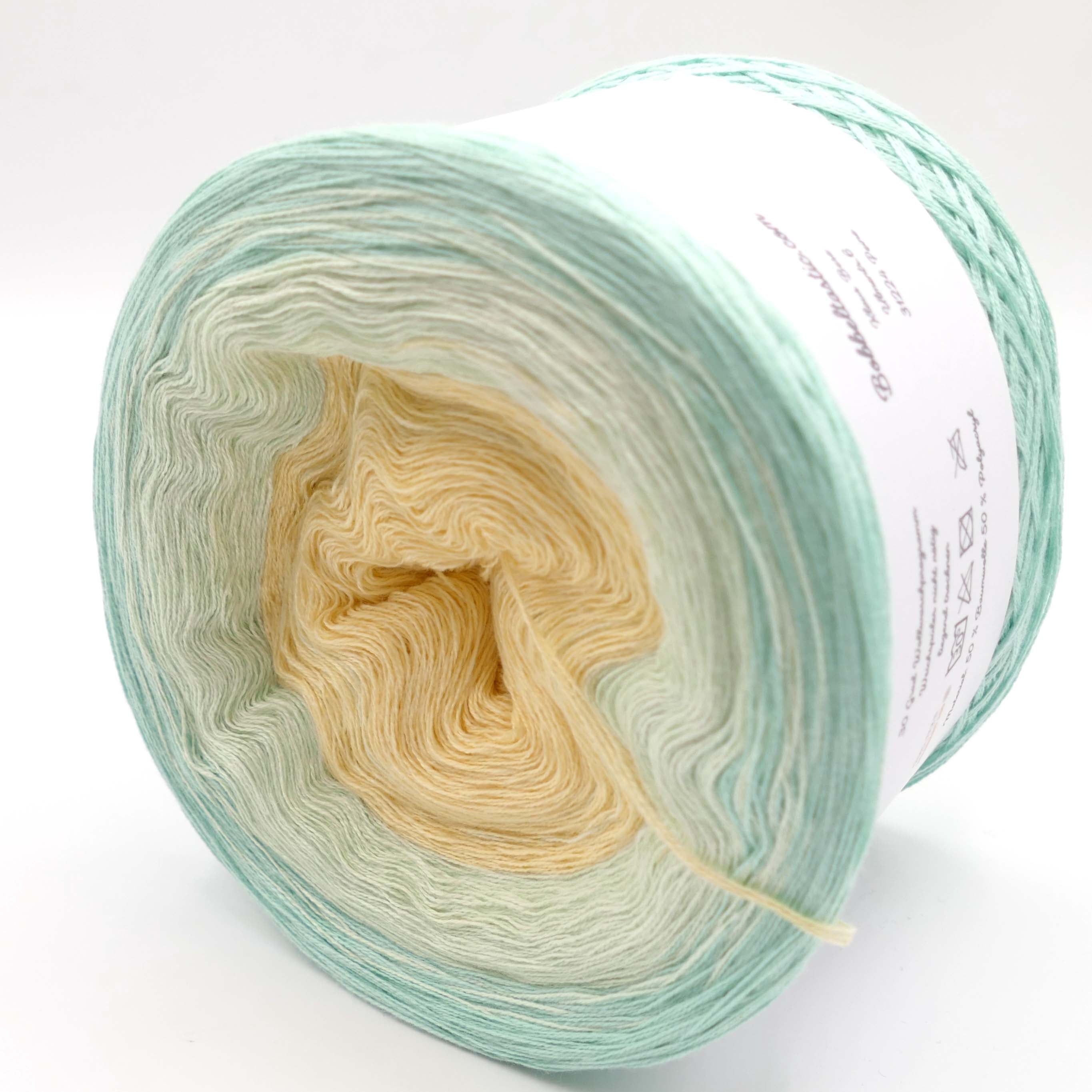 Bobbel Farbverlaufsgarn Pastell-Frische