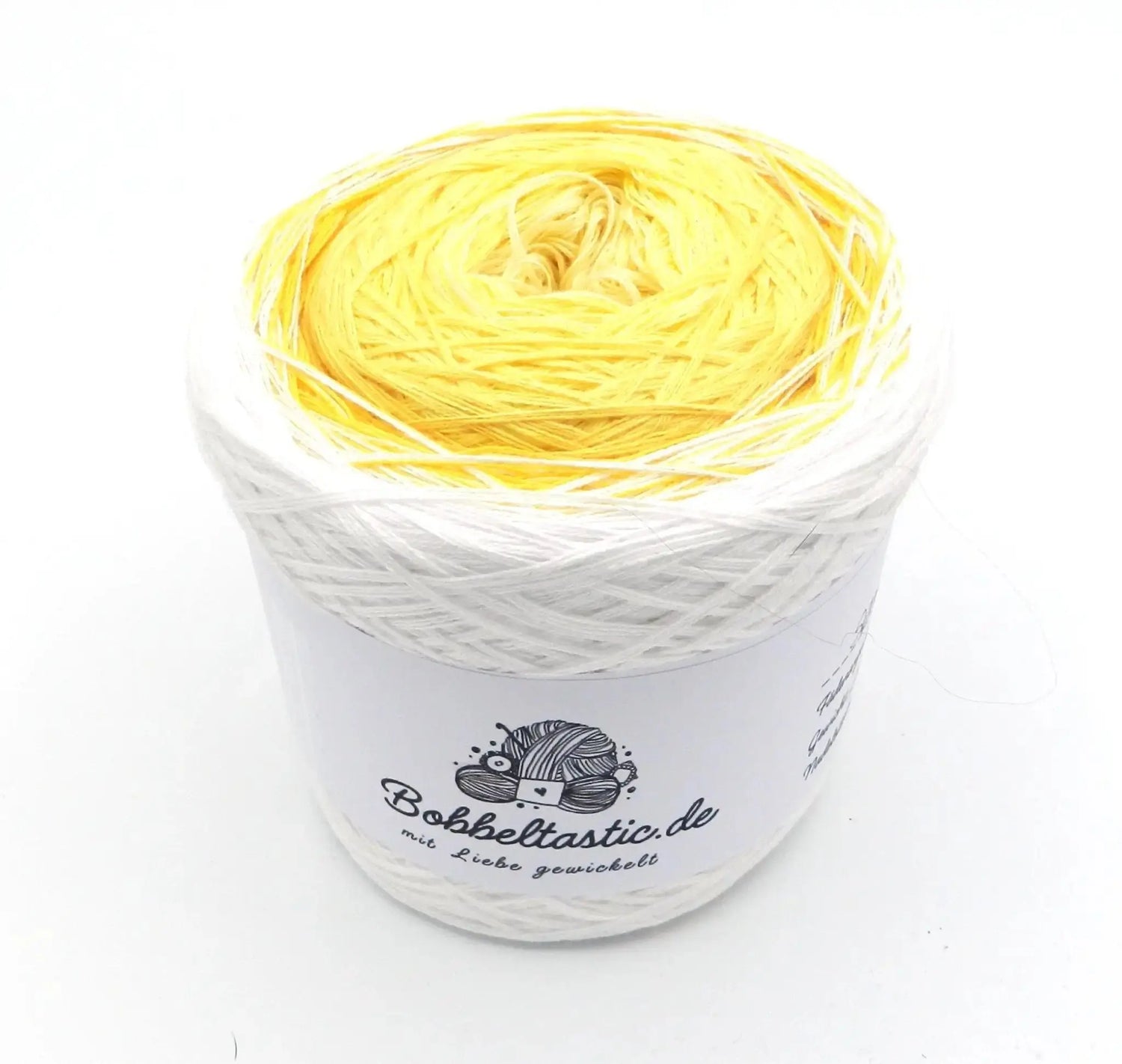 Bobbel Farbverlaufsgarn Sonnenschein  3-fädig 1,30Eur/100M Wolle Garn Bobbeltastic