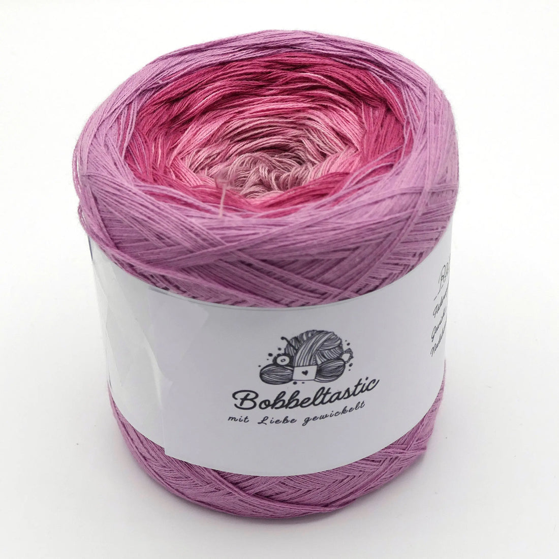 Bobbel Farbverlaufsgarn Rainy Rose Bobbeltastic
