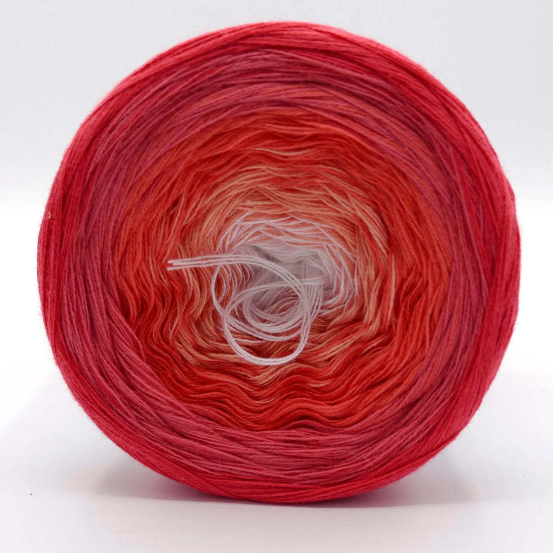 Bobbel Farbverlaufsgarn Ombre Lachs Bobbeltastic