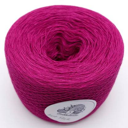 Bobbel Unifarbend Hot Pink - Bobbeltastic