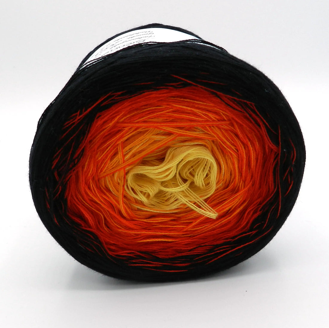 Bobbel Farbverlaufsgarn brennendes Feuer - Bobbeltastic