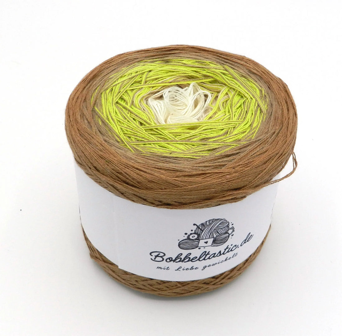 Bobbel Farbverlaufsgarn Green Wood - Bobbeltastic