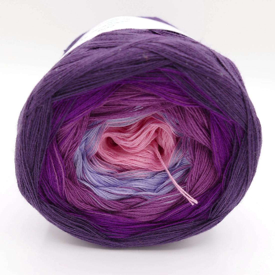 Bobbel Farbverlaufsgarn Lila Regen Bobbeltastic