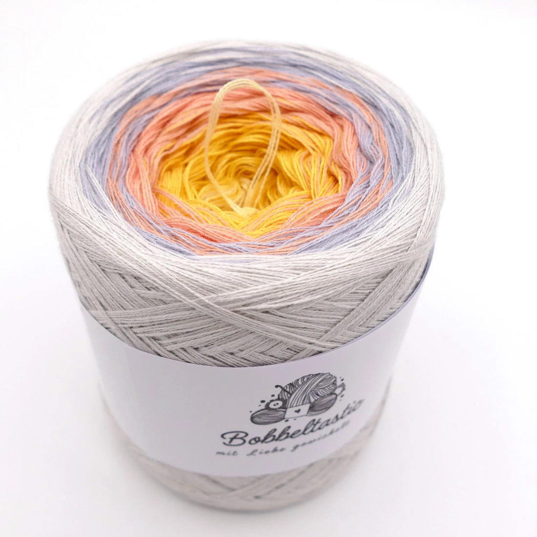 Bobbel Farbverlaufsgarn Sonnengruß Bobbeltastic