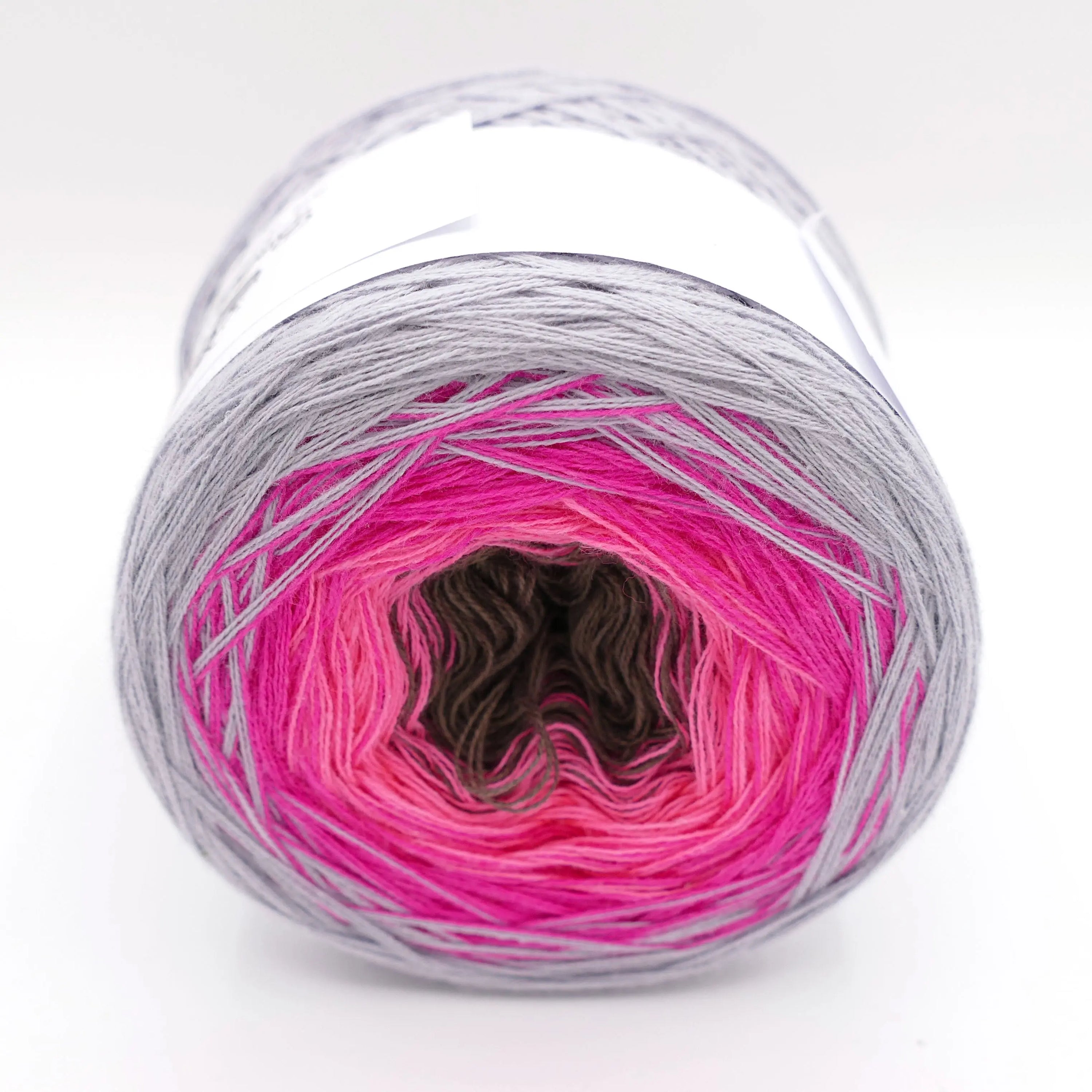 Bobbel Farbverlaufsgarn Pink on Grayday Bobbeltastic