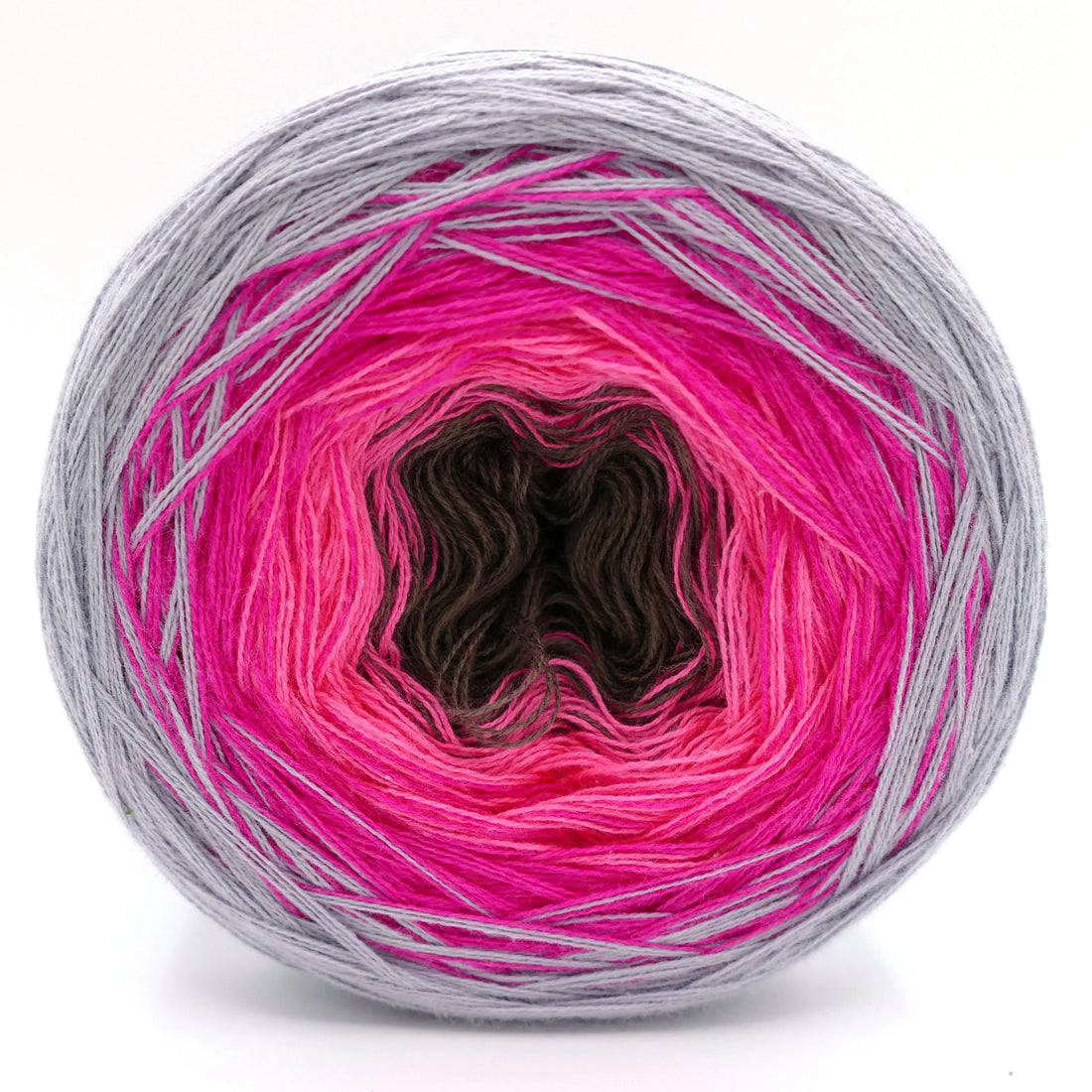 Bobbel Farbverlaufsgarn Pink on Grayday Bobbeltastic