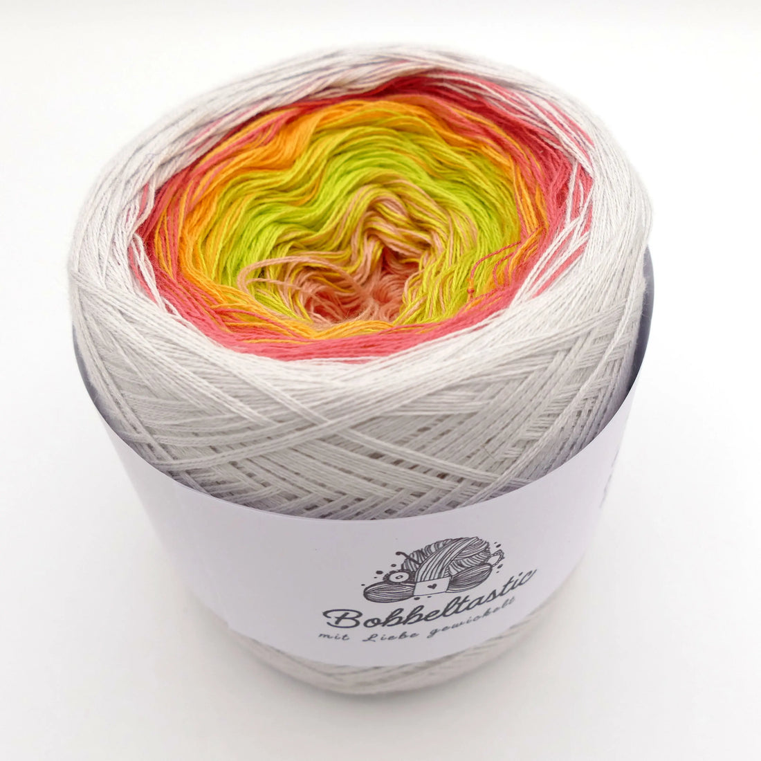 Bobbel Farbverlaufsgarn Tulpenfeld Bobbeltastic
