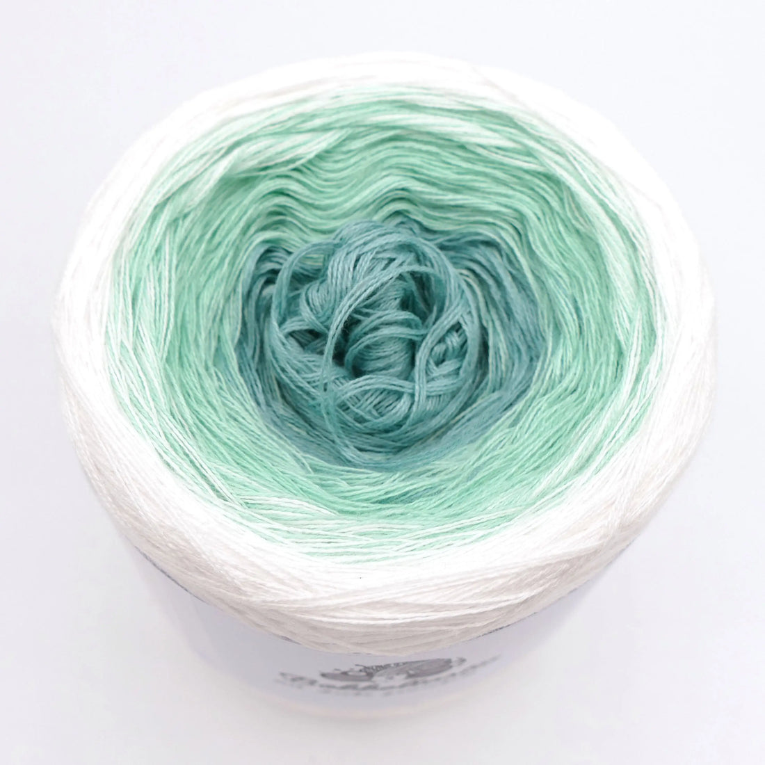 Bobbel Farbverlaufsgarn Perlenjade Bobbeltastic