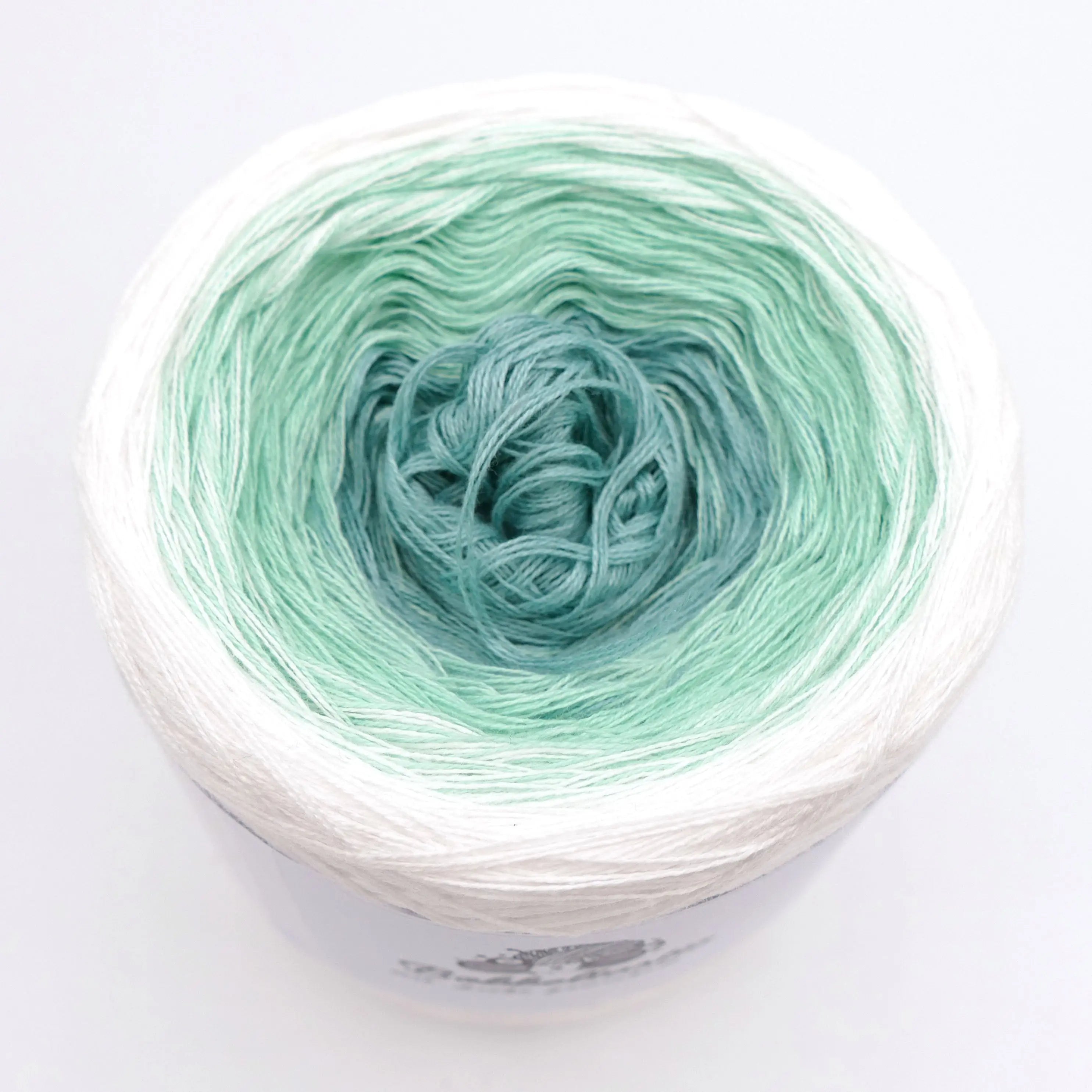 Bobbel Farbverlaufsgarn Perlenjade Bobbeltastic