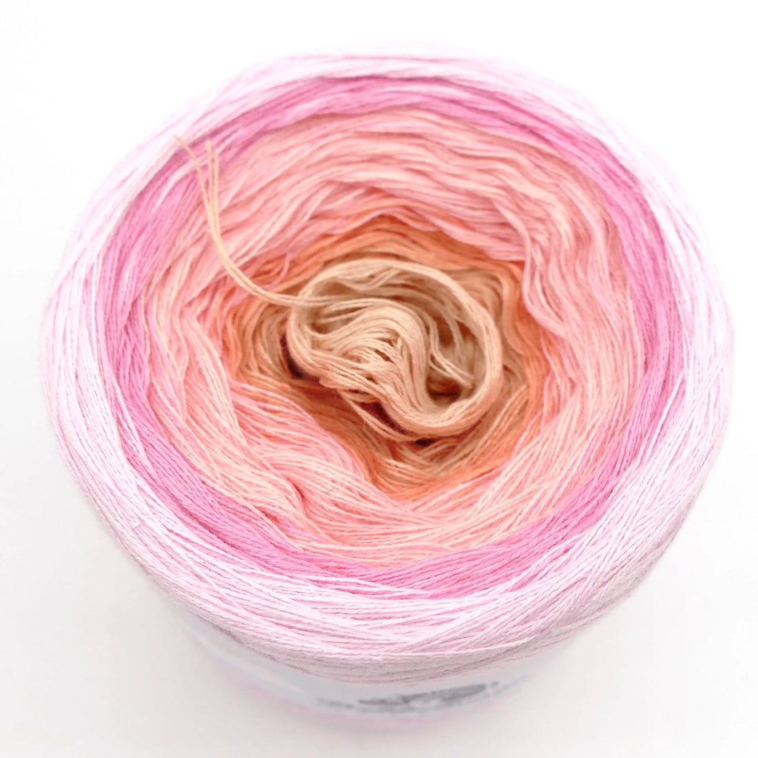 Bobbel Farbverlaufsgarn Rosy Quarz Bobbeltastic