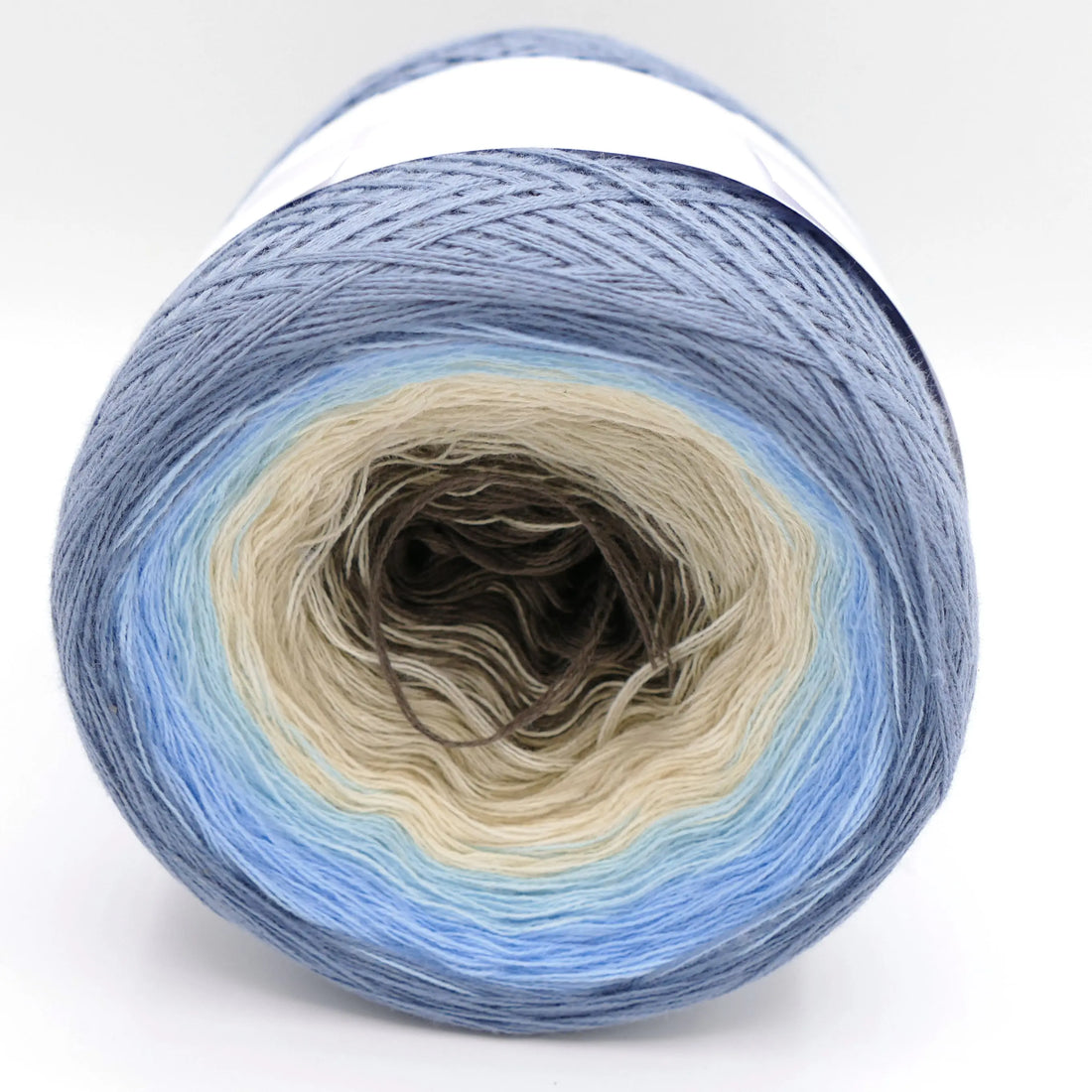 Bobbel Farbverlaufsgarn Taublue Bobbeltastic